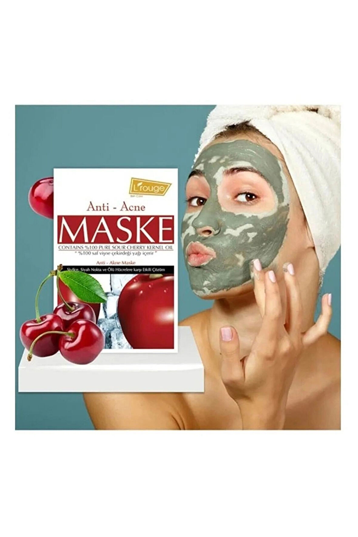 Anti Akne MASKE (sivilce siyah nokta ölü hücrelere karşı)