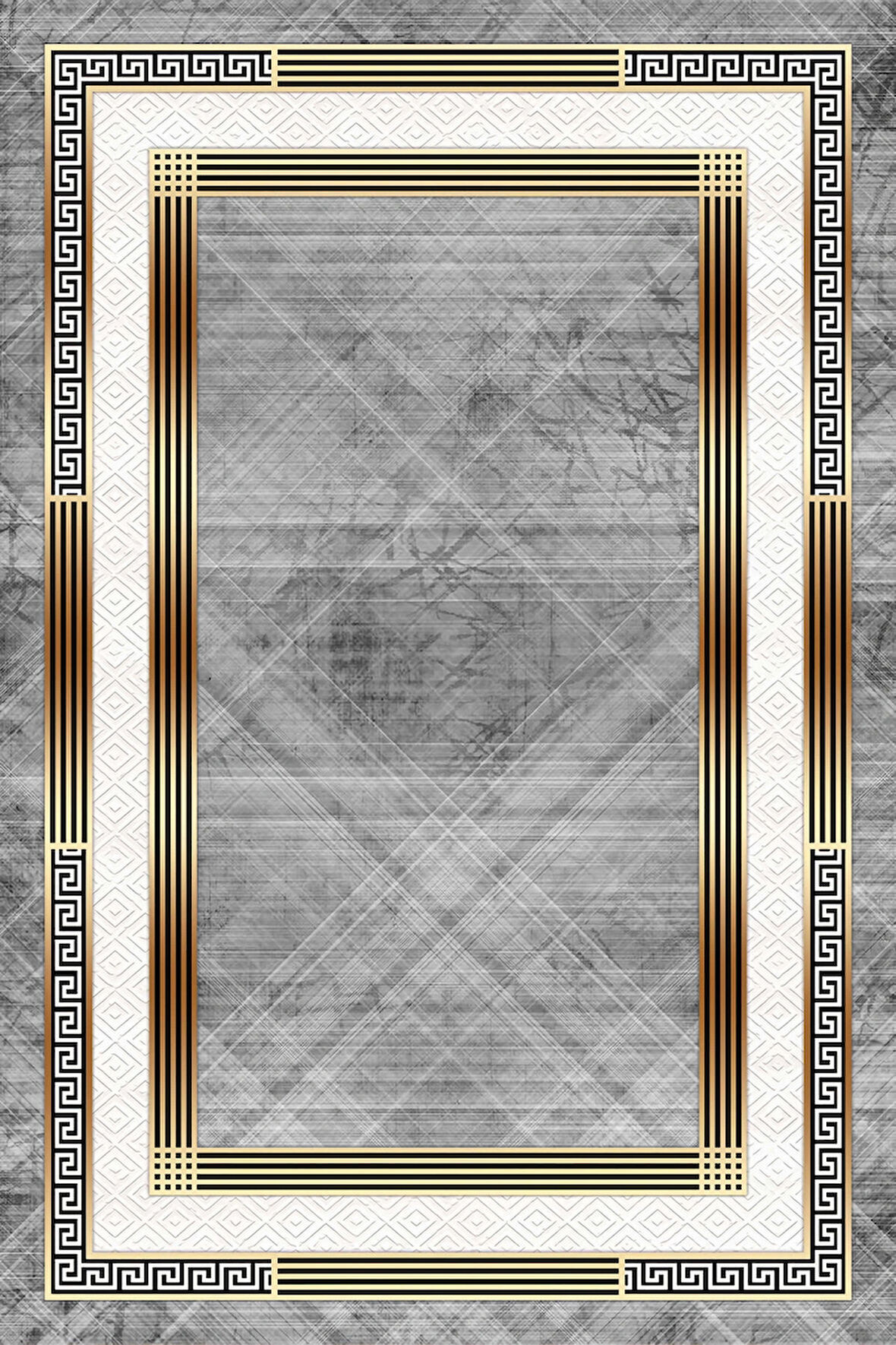 Pamuk Dokuma Taban Kaymaz Yıkanabilir Klasik Desenli  Salon Halısı Mutfak Halısı Koridor Halısı