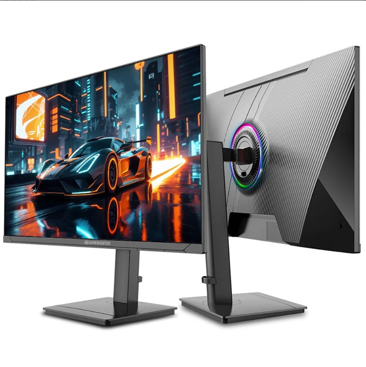 GameBooster GB-27F360FP 27'' 360Hz 0.5ms Fast IPS FHD F-Sync/G-Sync 2*Hoparlör RGB Pivot Flat Gaming Monitör