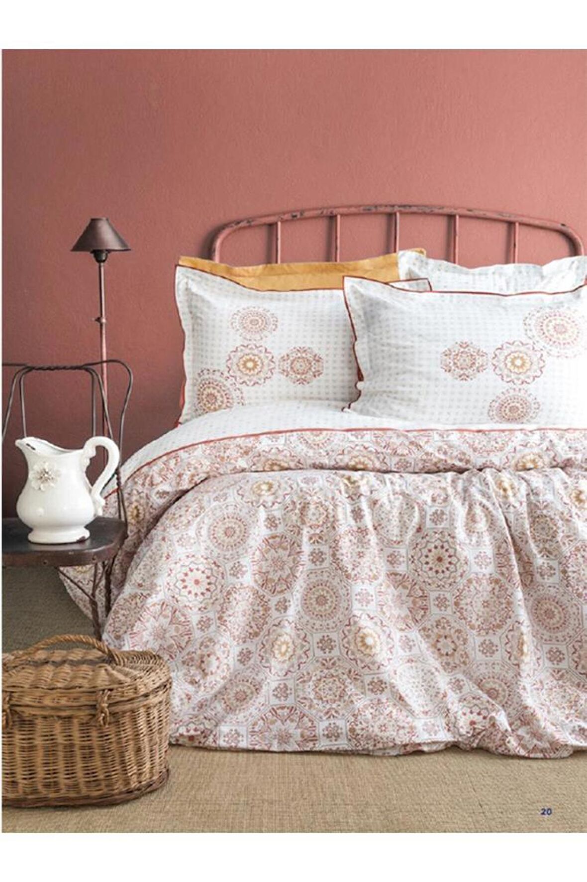 Apricitas Home Celeste Tek Kişilik %100 Pamuk Nevresim Takımı