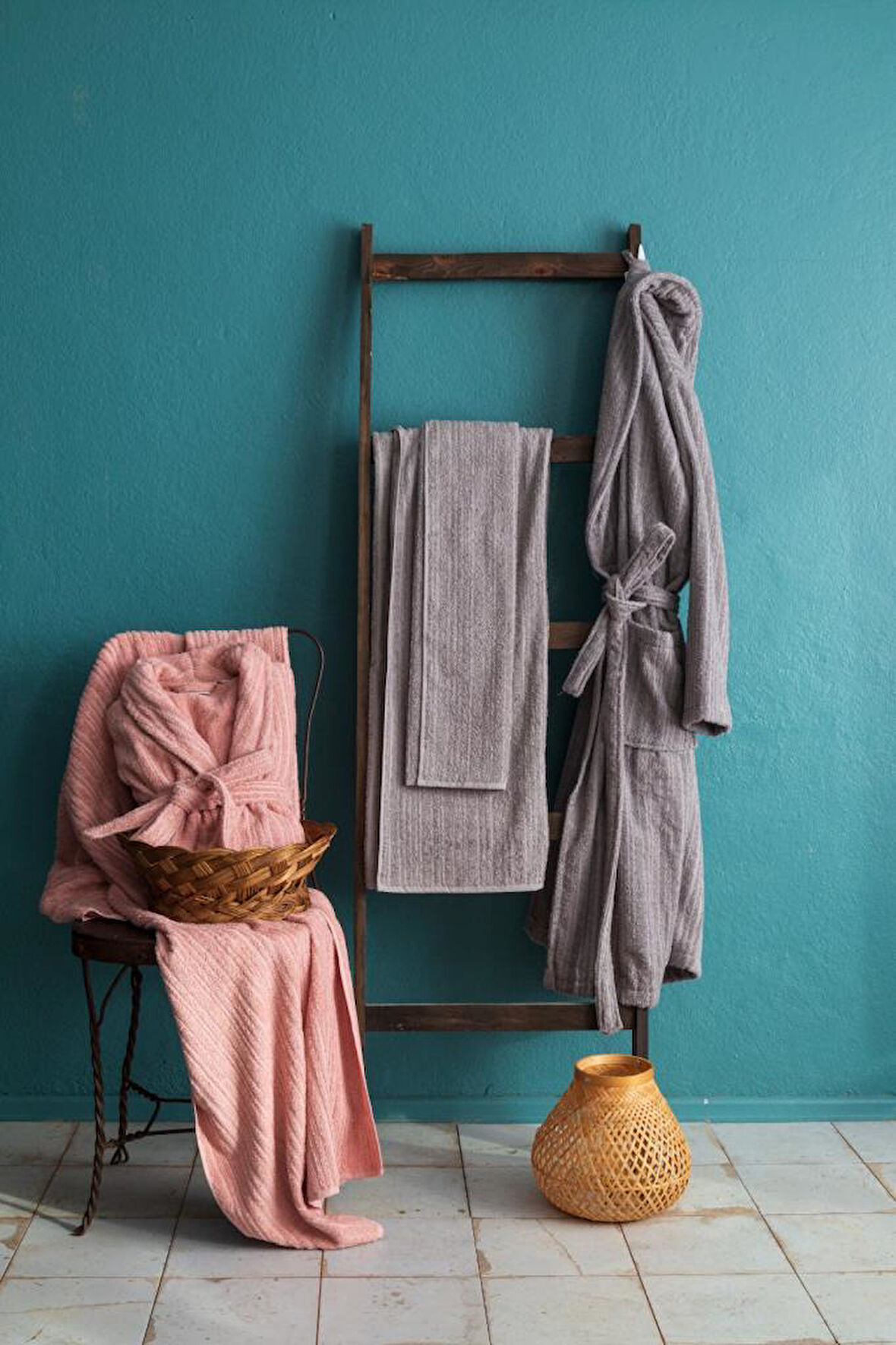 APRİCİTAS TIMELESS AİLE SETİ BLUSH-GRAY