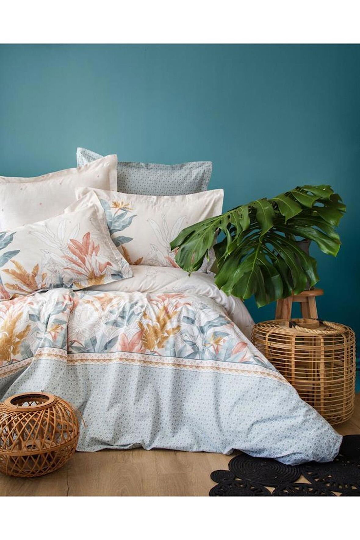Apricitas Home Scarlet %100 Pamuk Nevresim Takımı Ç.K