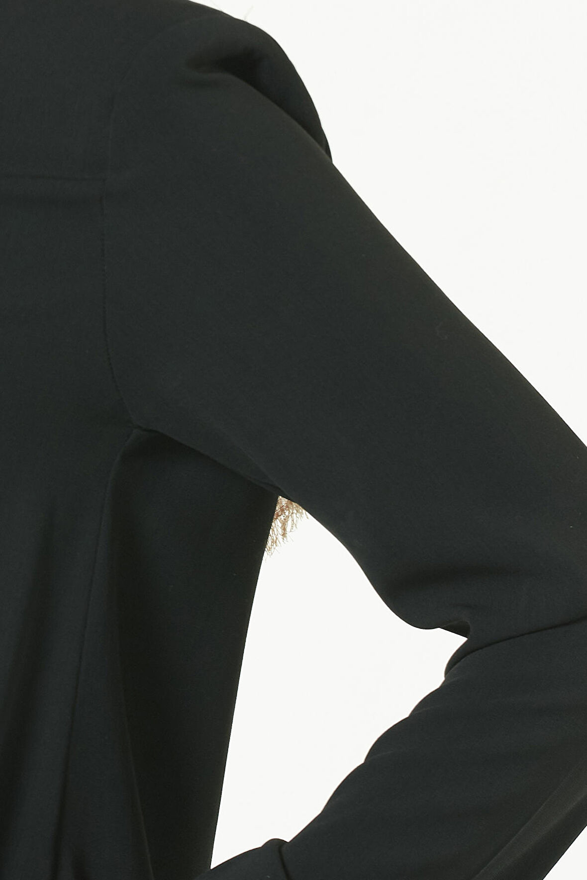 Kadın Umre ve Hac Kıyafeti Elit Kumaş Siyah