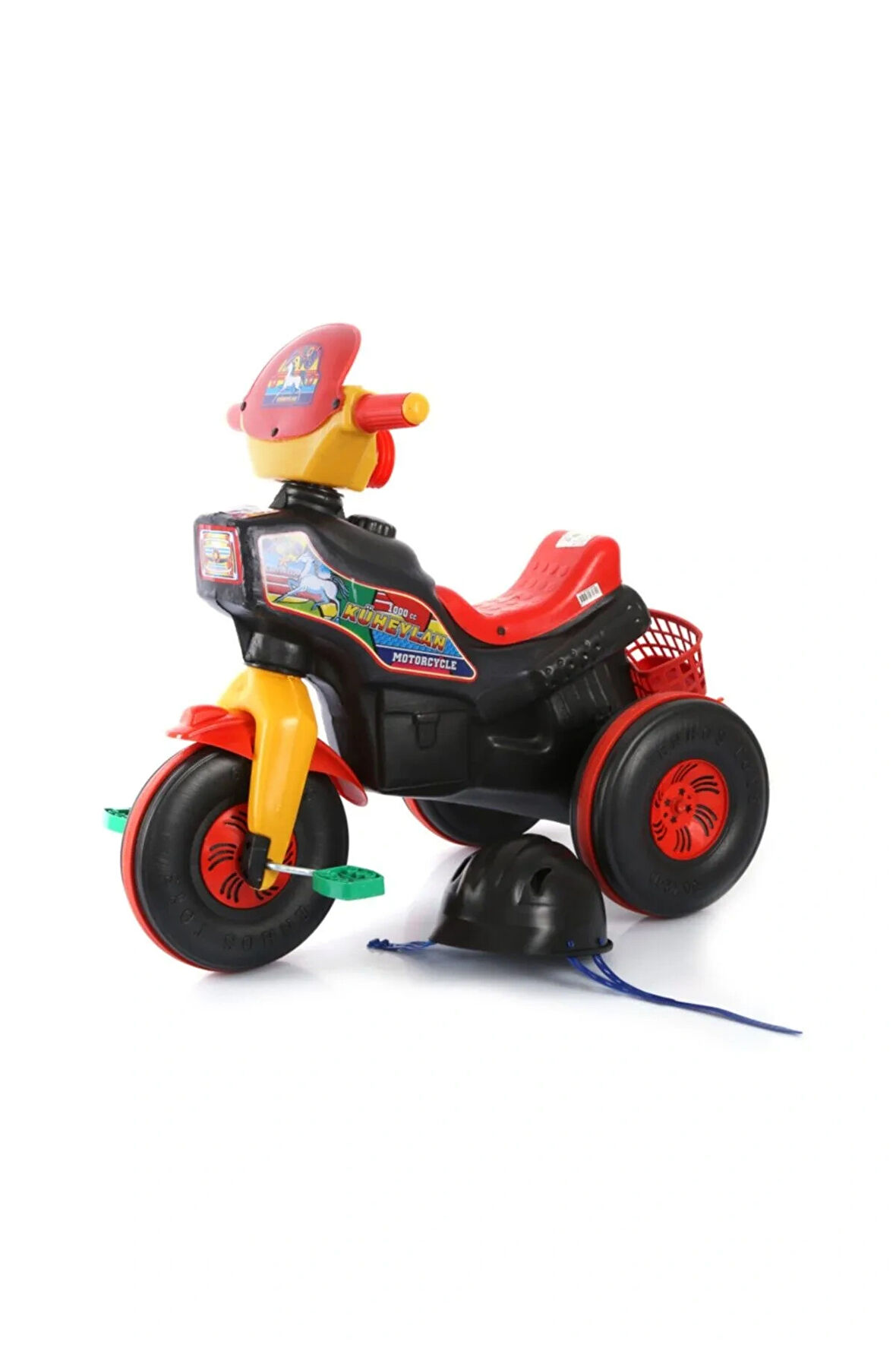 Enhoştoys Küheylan 3 Tekerlekli Motor Bisiklet ( Kask Hediyeli )