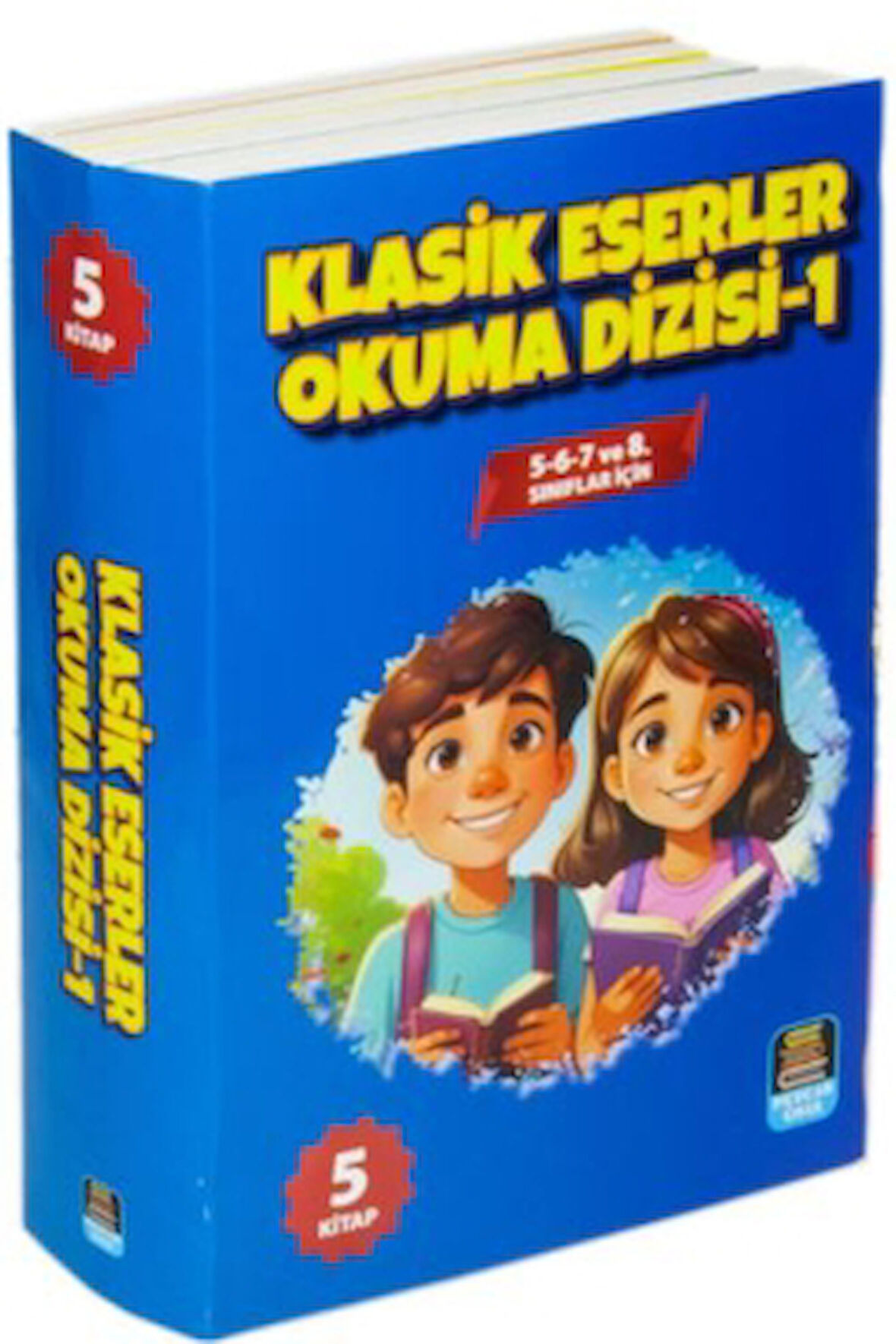 Klasik Eserler Okuma Dizisi -1 (5 Kitap Set) 5-6-7 ve 8. Sınıflar İçin