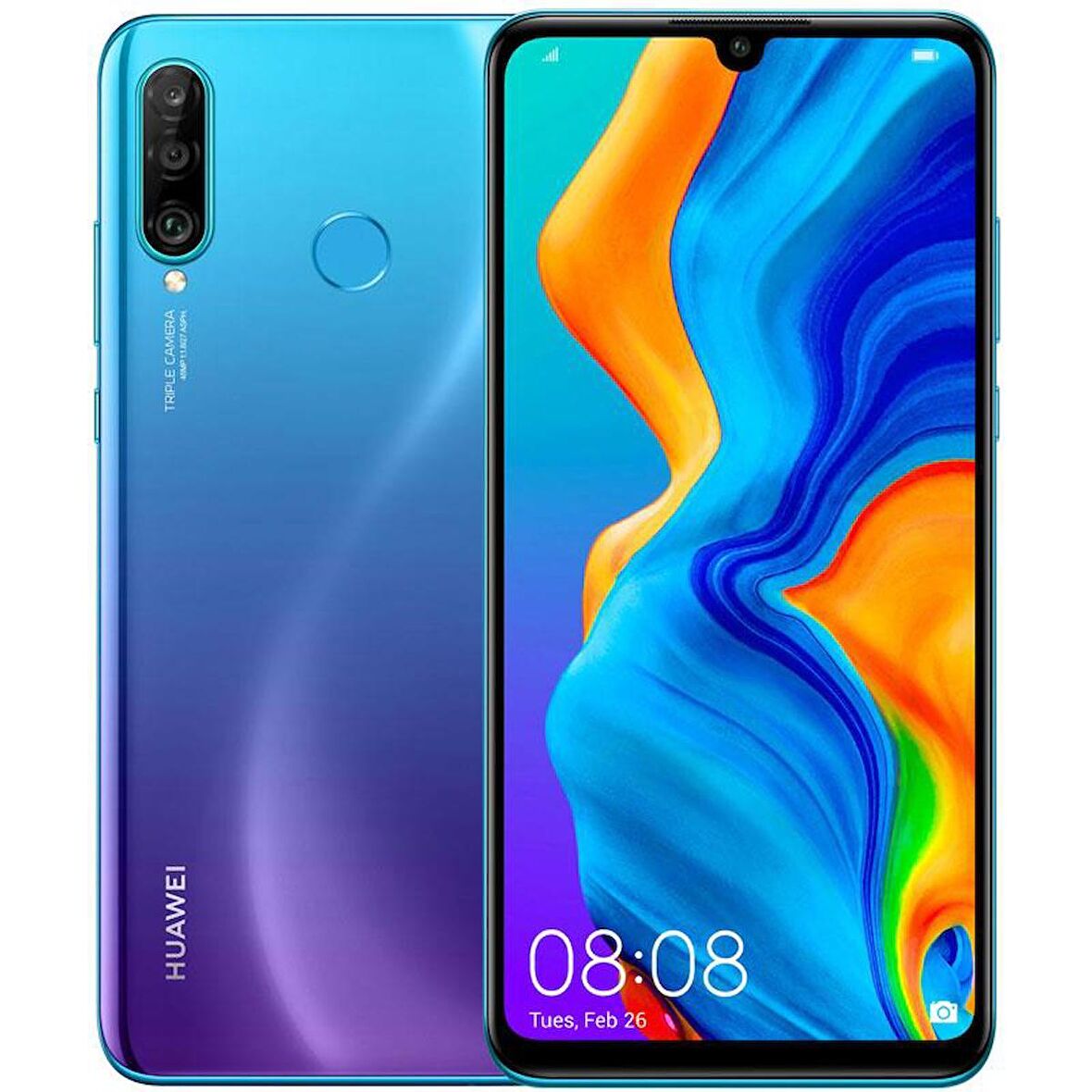 Huawei P30 Lite 128GB A Grade Yenilenmiş Cep Telefonu (12 Ay Garantili)