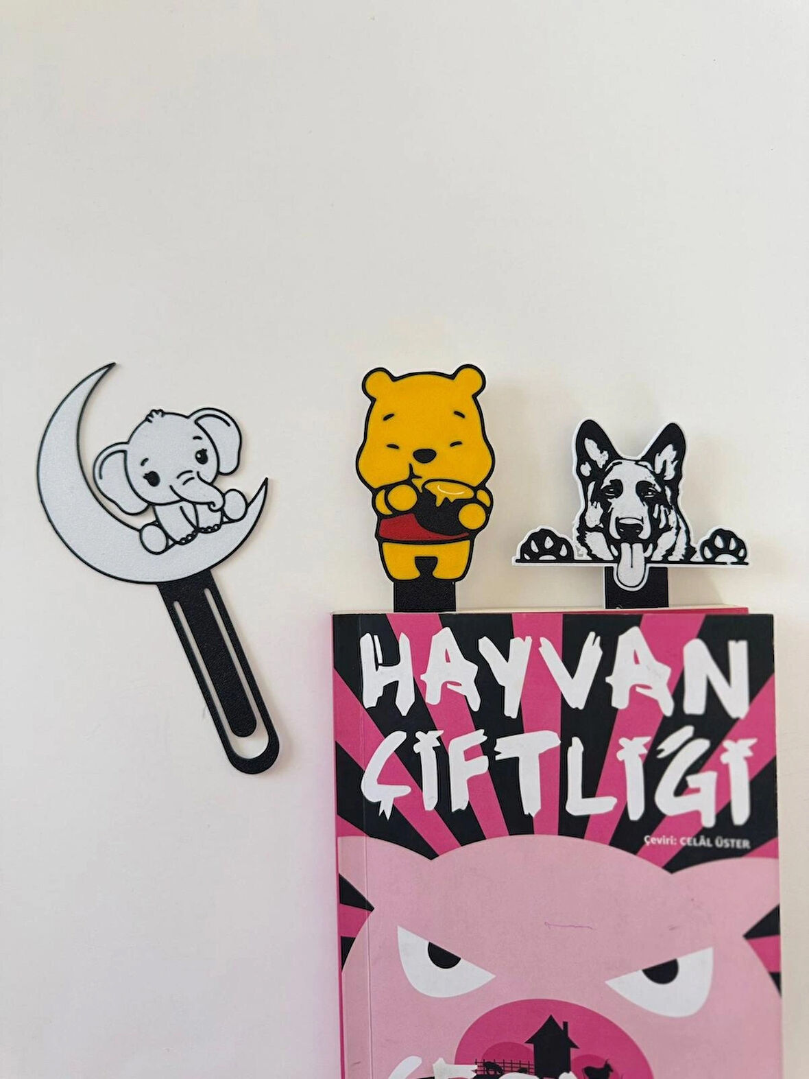 Sevimli Figürlü Kitap Ayraçları 3’lü Paket-Kitap Okuma Arkadaşı-Sevimli Ayraçlar