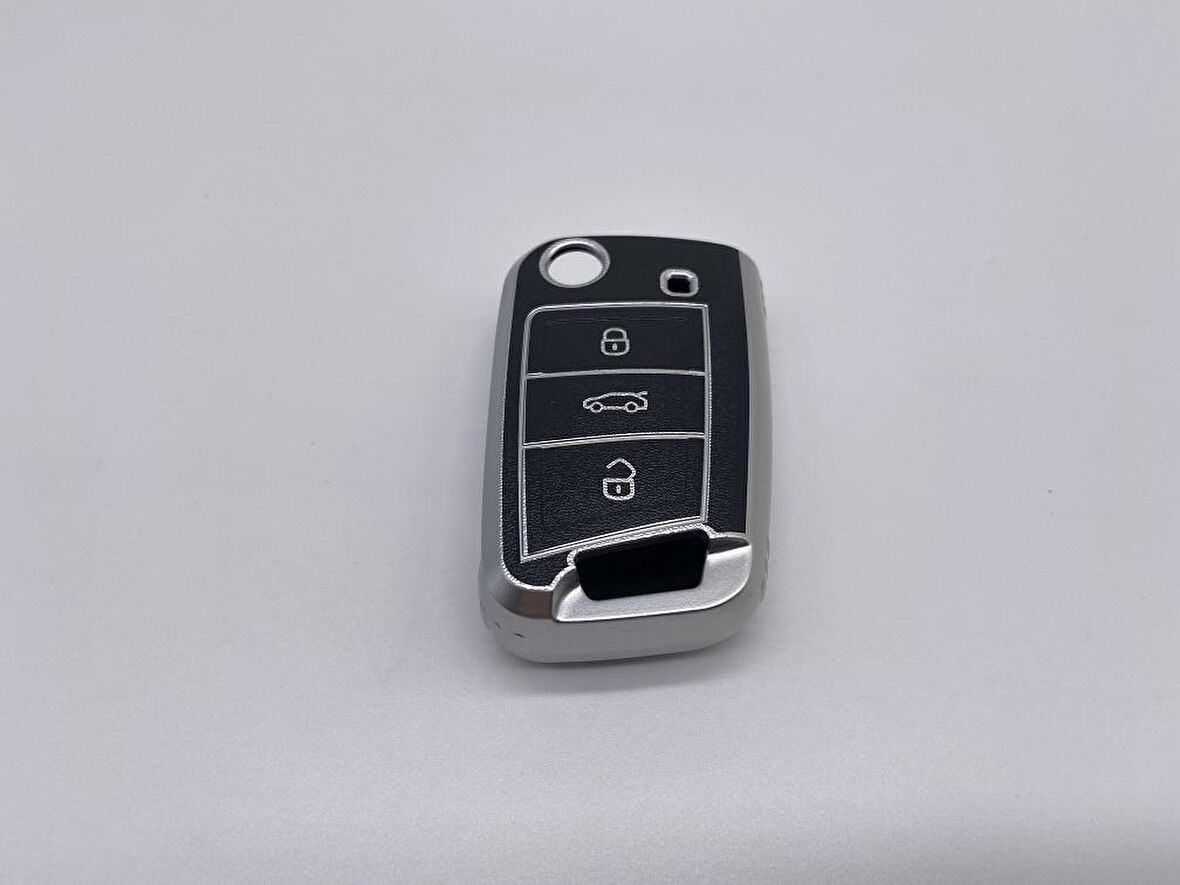 Skoda Kamiq Süperlüx Anahtar Kabı, Sustalı Anahtar Kılıfı
