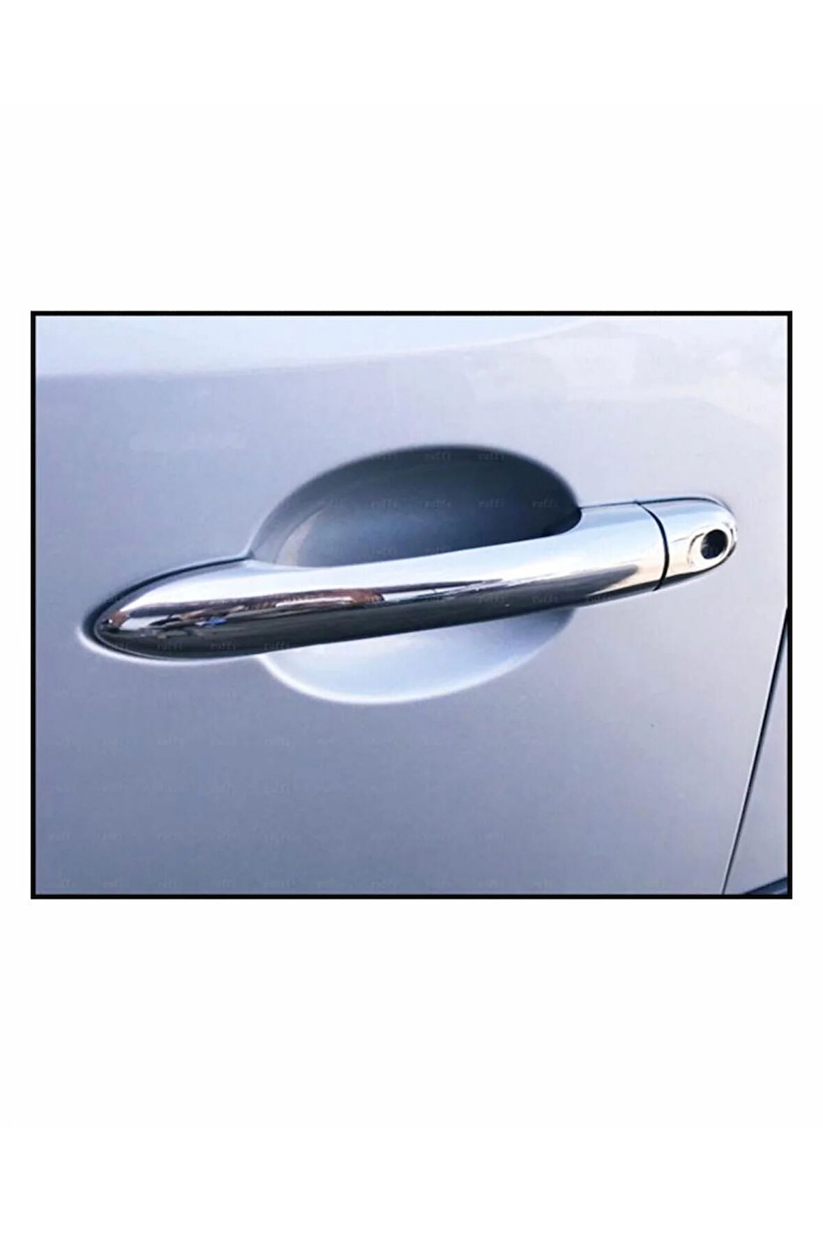 Renault Kangoo Krom Kapı Kolu 3 kapı 2008> Paslanmaz Çelik