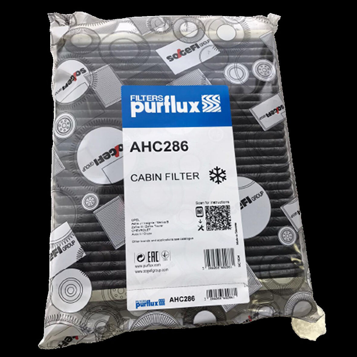 Opel Astra J Karbonlu Polen Filtresi PURFLUX