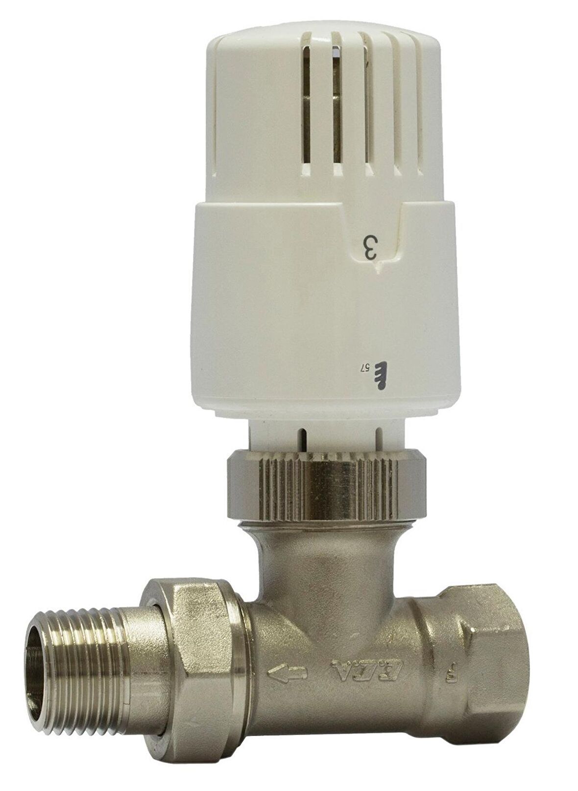 ECA 1/2'' DÜZ TERMOSTATİK RADYATÖR VANASI VALF 602120756
