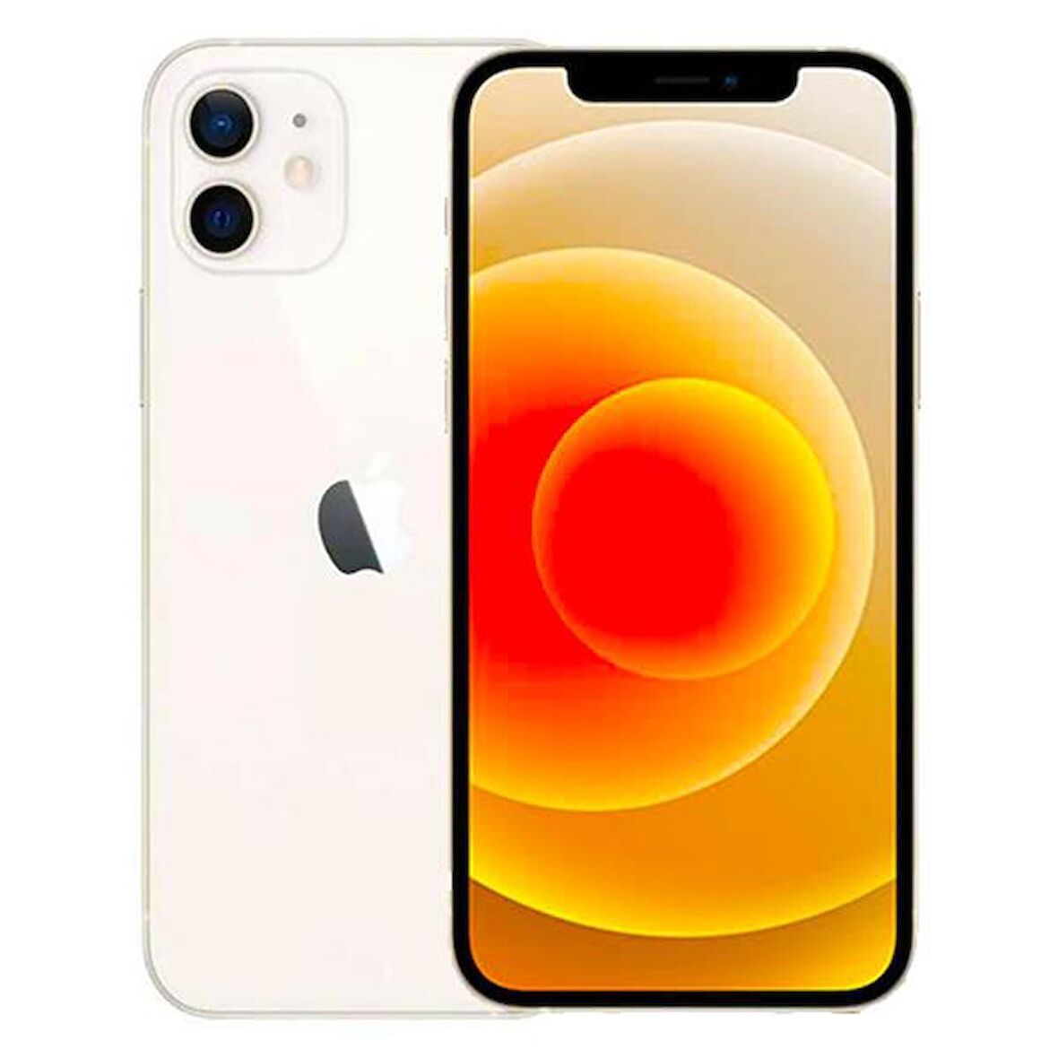 Apple iPhone 12 Mini White 64GB Yenilenmiş B Kalite (12 Ay Garantili)