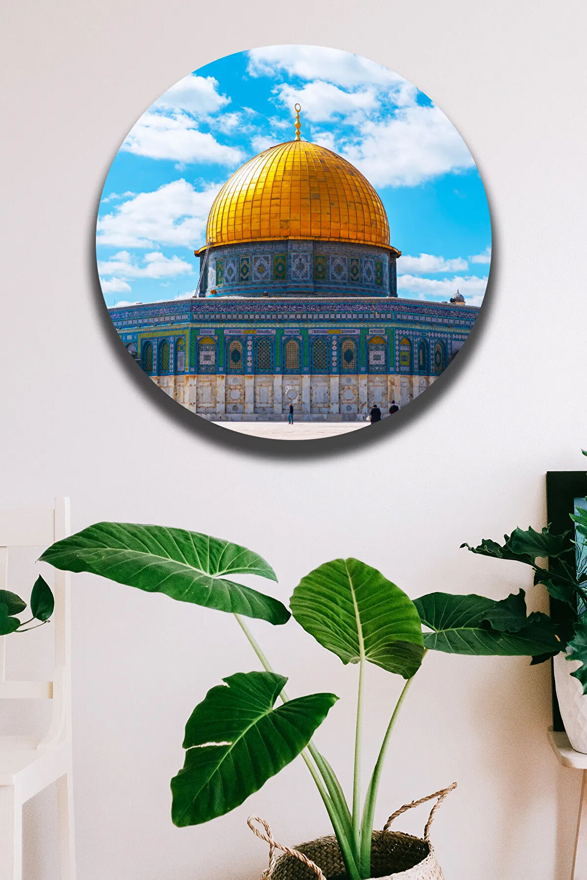 Mescid-i Aksa Dini Tablo Poster Modeli, Oturma Odası, Salon, Ofis Duvar Dekorasyonu