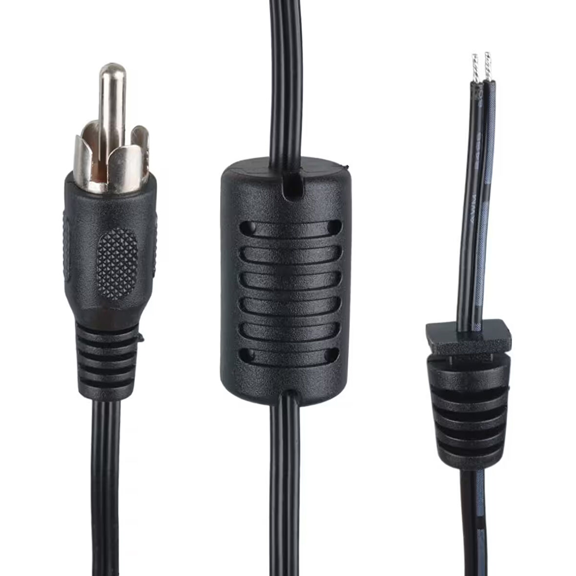 Ayt Yerli Üretim 1.2 Metre Tos Rca Konnektörlü Uydu Santralleri İçin Yedek Adaptör Kablosu