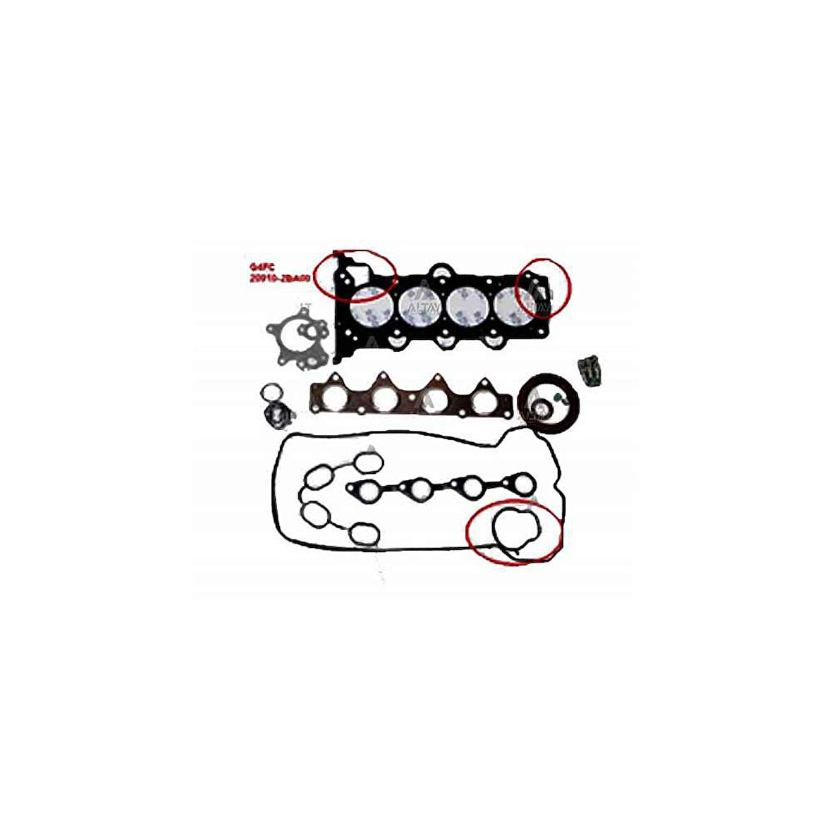 TAKIM CONTA I-30 07-11 / CEED 08-12  BENZİNLİ ÇELİK