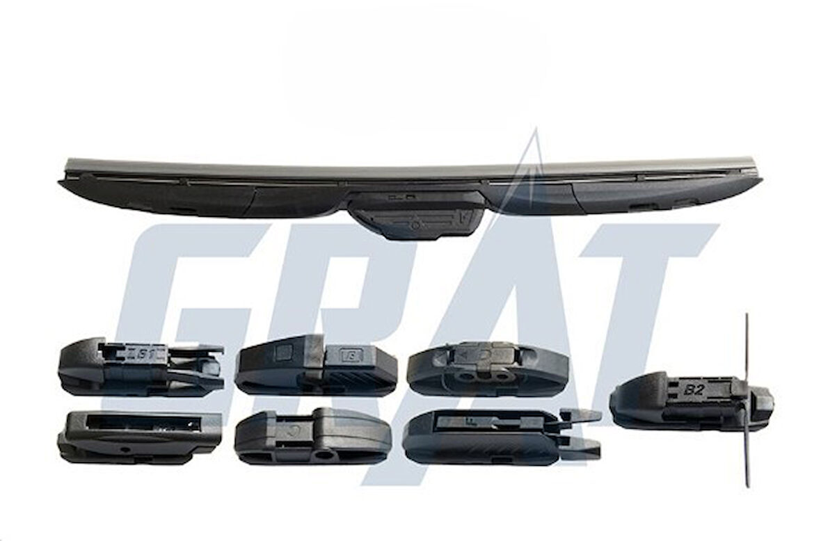 SİLECEK SÜPÜRGESİ RÜZGARLIKLI 45 CM 8 APARATLI