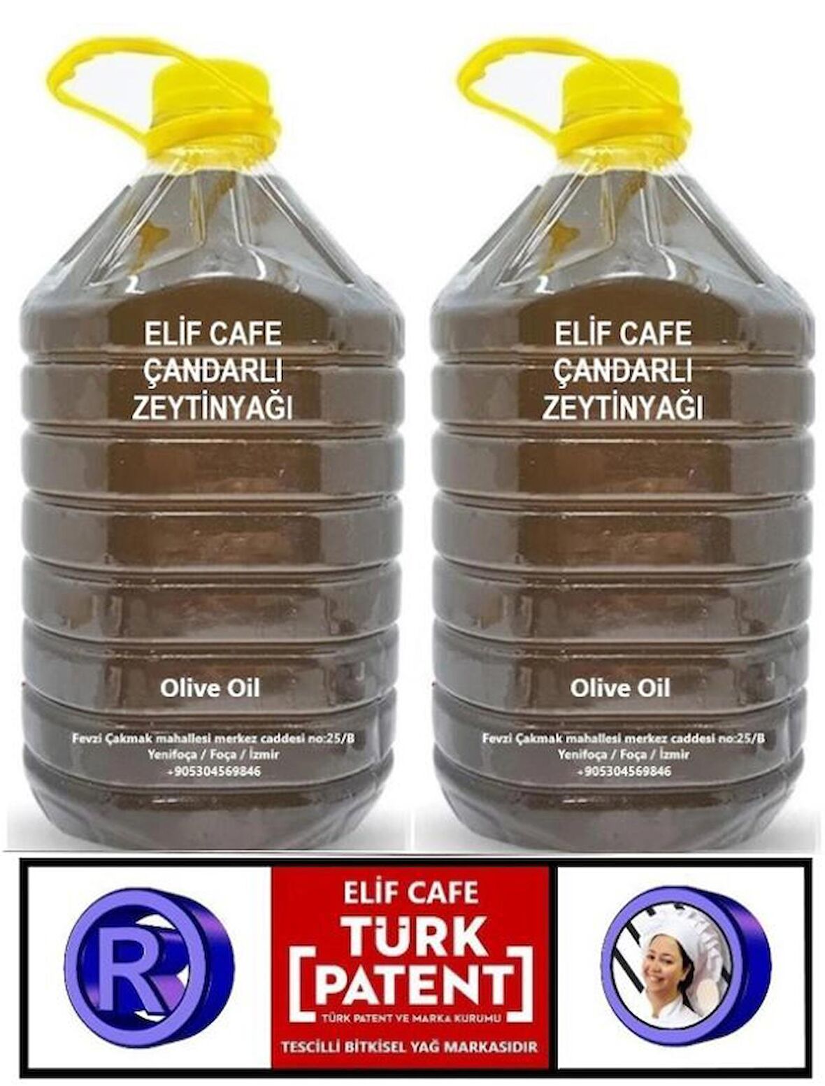 Çandarlı Zeytinyağı 5 lt Pet Şişe zeytinyağı 5 litre 2 adet