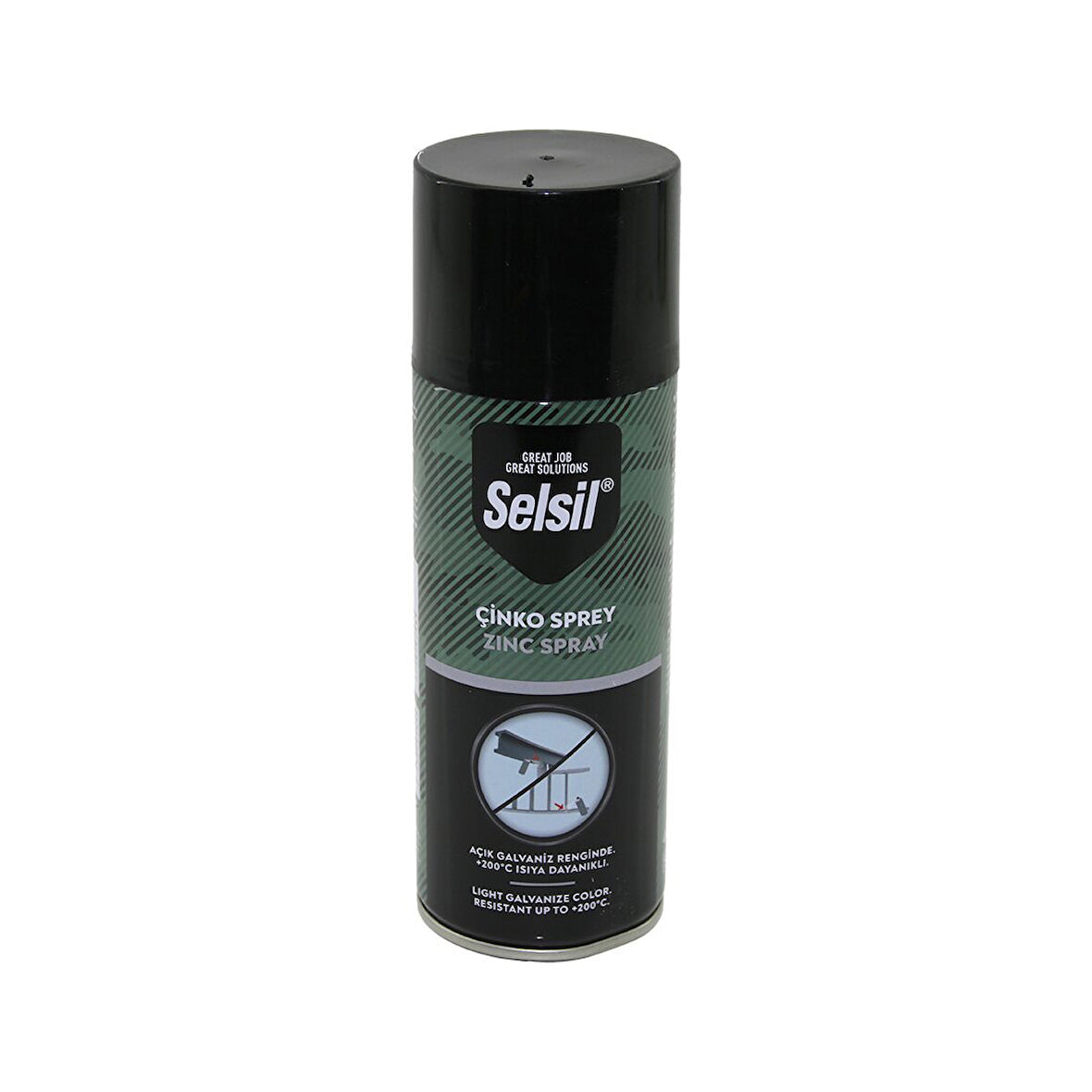 SELSİL TAB-442 ÇİNKO=AÇIK GALVANİZ RENK SPREY BOYA 400ML (2818)