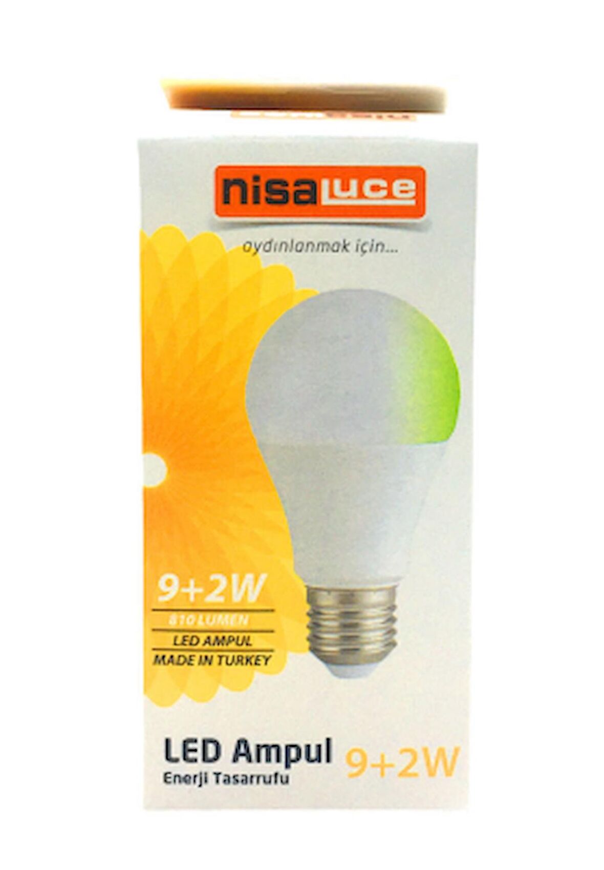 9+2W E27 BEYAZ-YEŞİL LED AMPUL (2818)