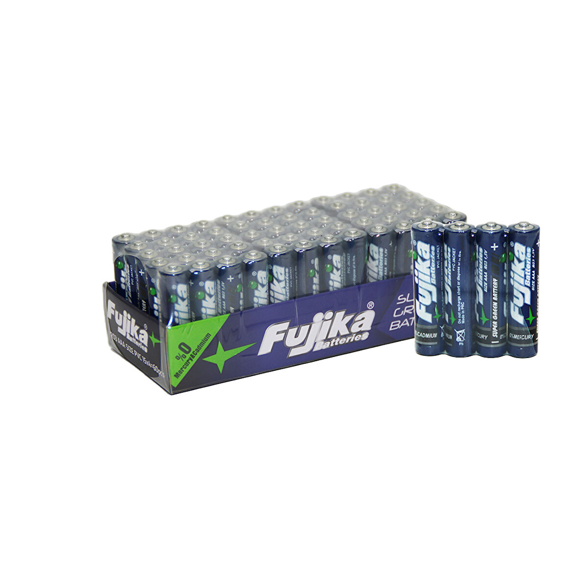 Findit FUJİKA BATTERİES İNCE PİL 60 PARÇA  R03 AAA UM-4 330159