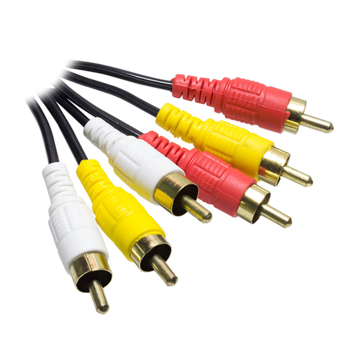 3 RCA + 3 RCA 1.5 METRE STANDART RCA KABLO POŞETLİ (2818)