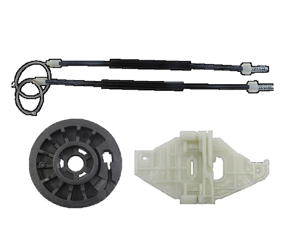 Kayoto Citroen C-Elysee Peugeot 301 2012-2016 Cam Kriko Tamir Takımı Ön Sol KY28193C