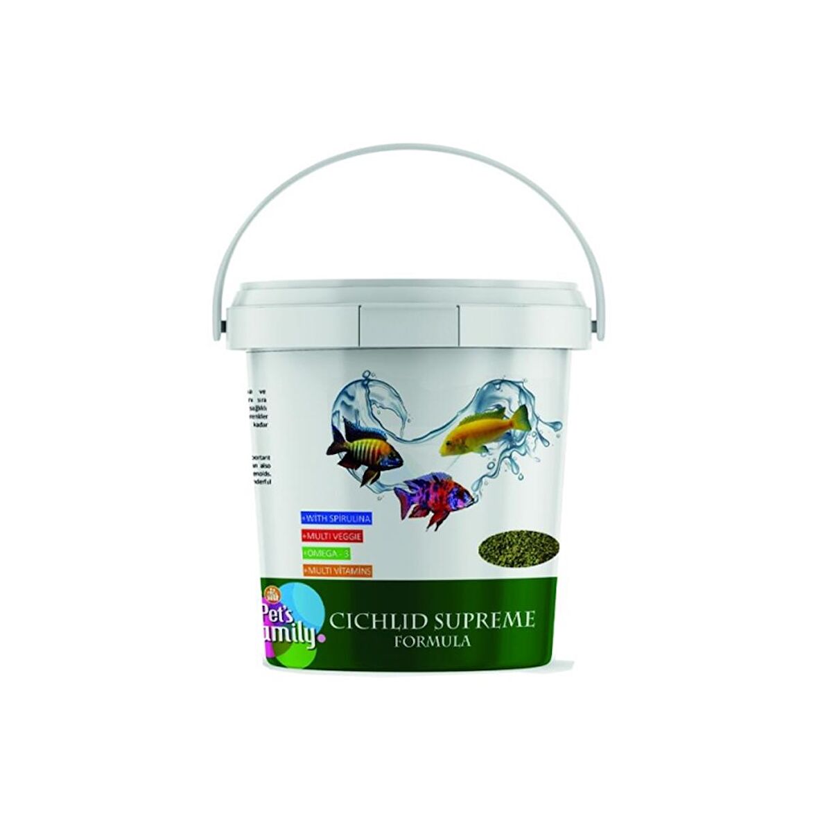 Pets Family Cichlid Supreme Formula 250ml/90g