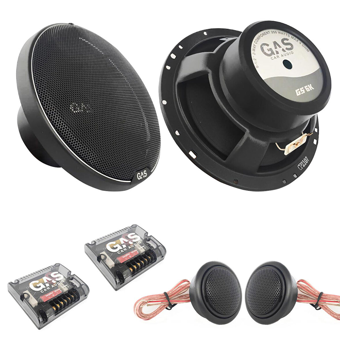 GAS GS6K Component Takımı 16cm 250 Watt (Rms 120W)