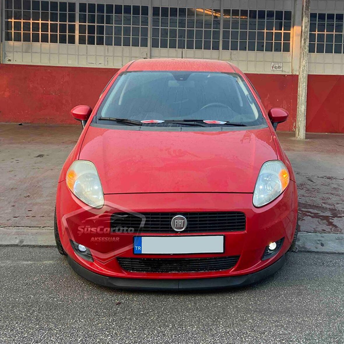 Fiat Punto 2006-2018 Uyumlu Üniversal Astra H lip Esnek Ön Lip 2 Parça Tampon Altı Dil Karlık Ön Ek