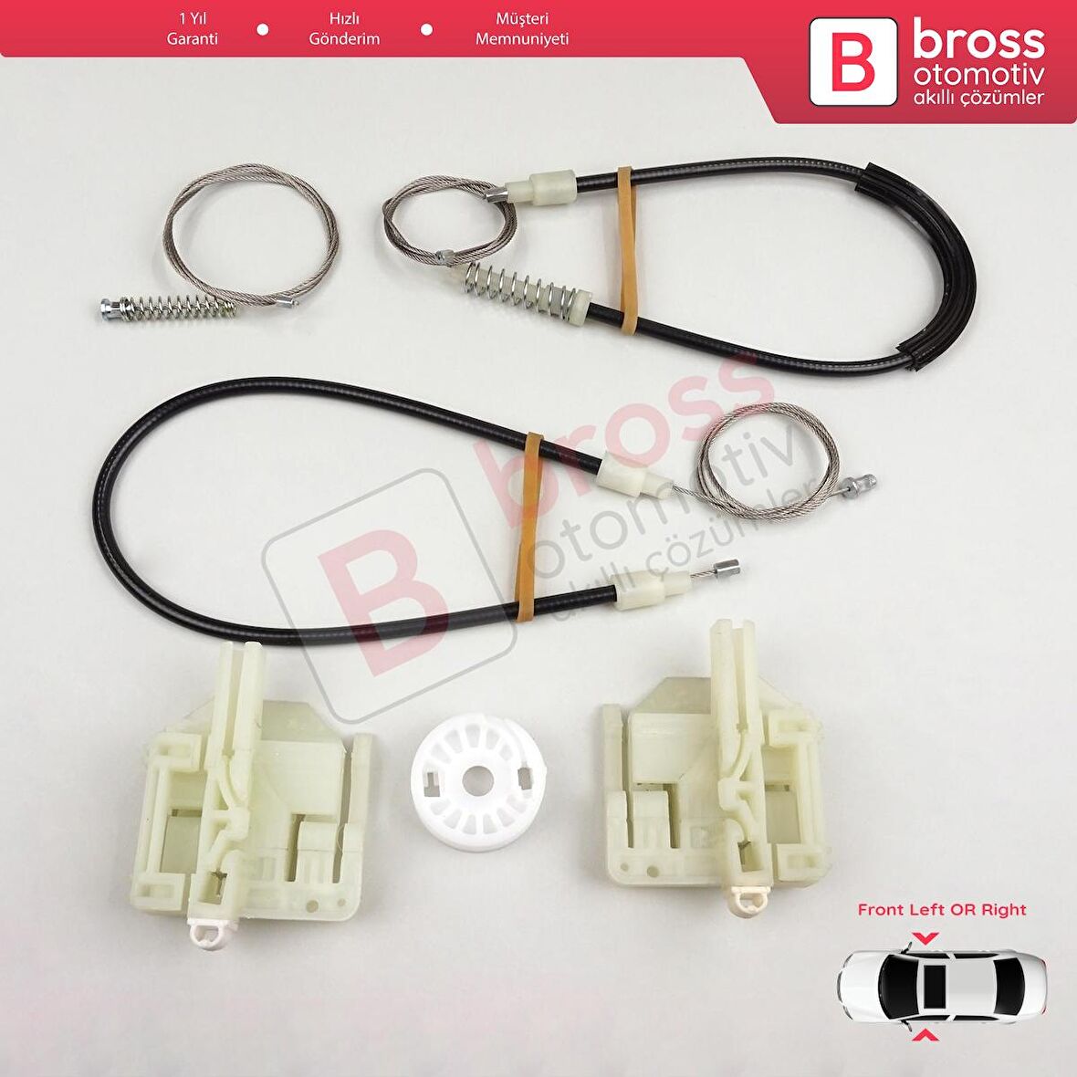 BMW 3 Serisi E90 E91 2004-2012 4/5 Kapı 51337140587 51337140588 İçin Ön Sağ veya Sol Cam Kriko Seti