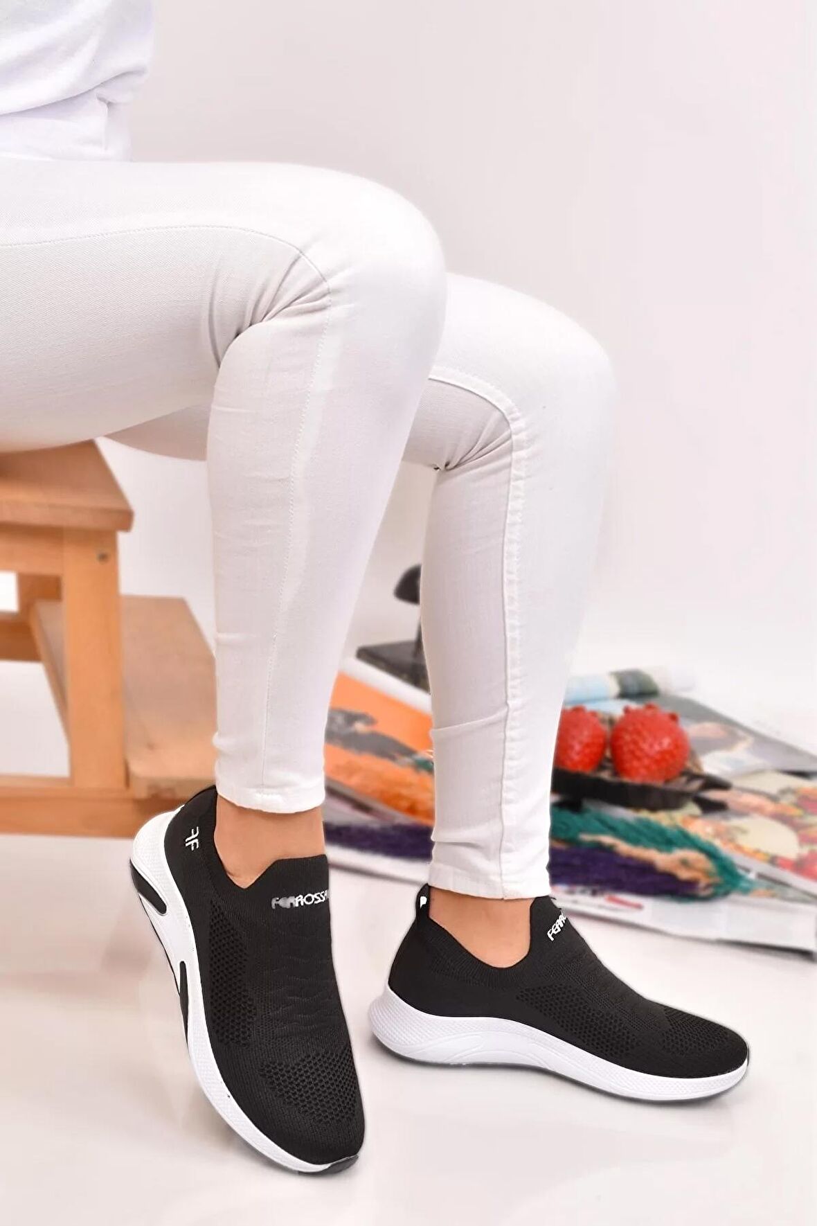 Kadın Triko Sneaker 4915