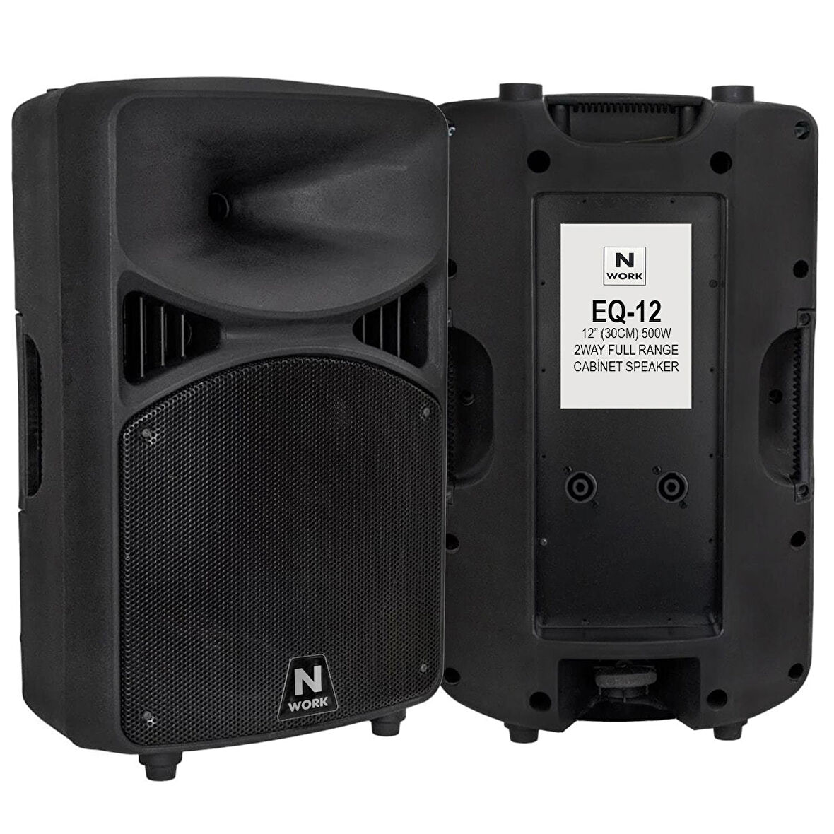 NWORK EQ-12 Pasif Kabin Hoparlör 30cm 500 Watt 2 Yollu