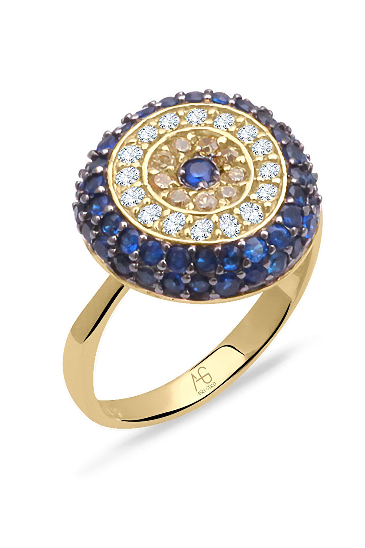 Altın Nazar Yüzük