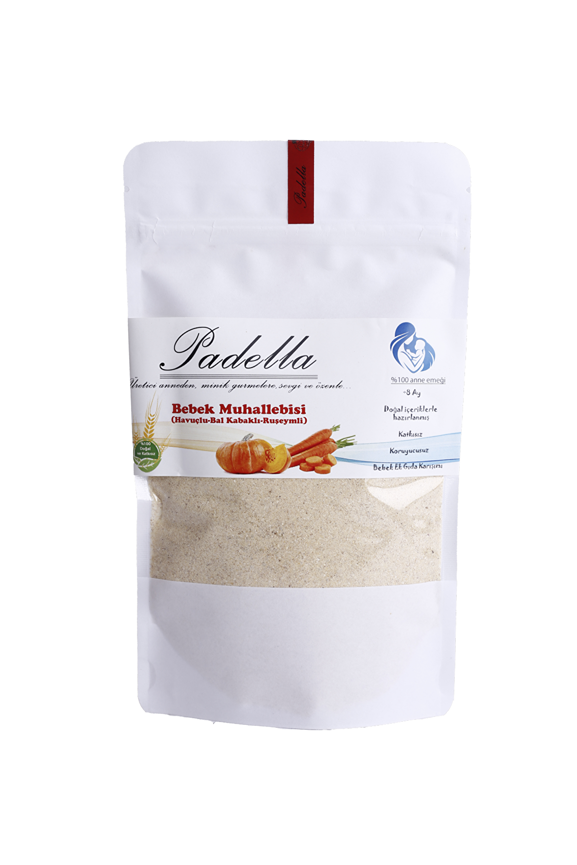 Bebek Muhallebisi Havuçlu Bal Kabaklı Ruşeymli 200 Gr