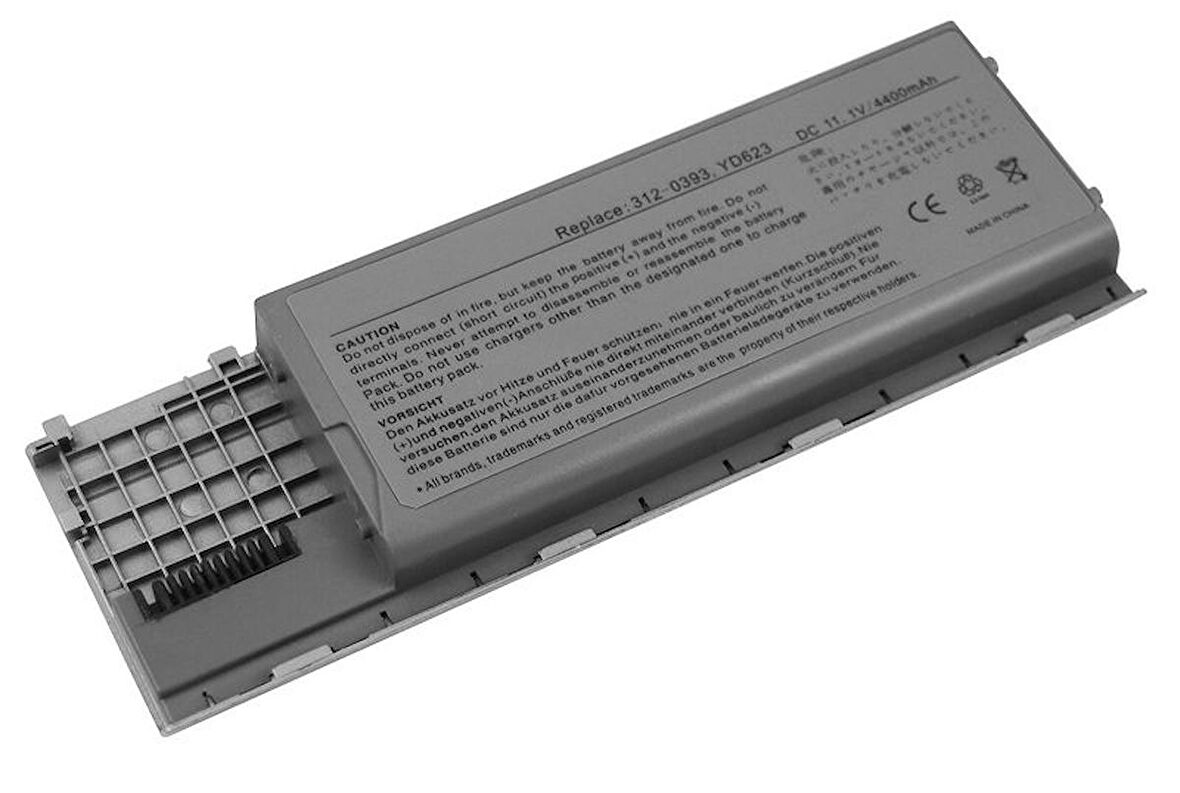 Dell Latitude D620 D630 Batarya Pil 6 Cell