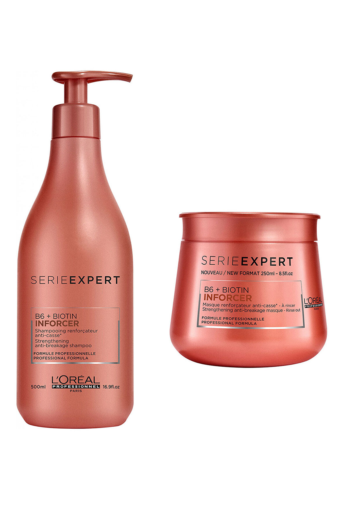 Kırılma Önleyici Keratin Set - Şampuan 500 ml + Maske 250 ml 2840095015439