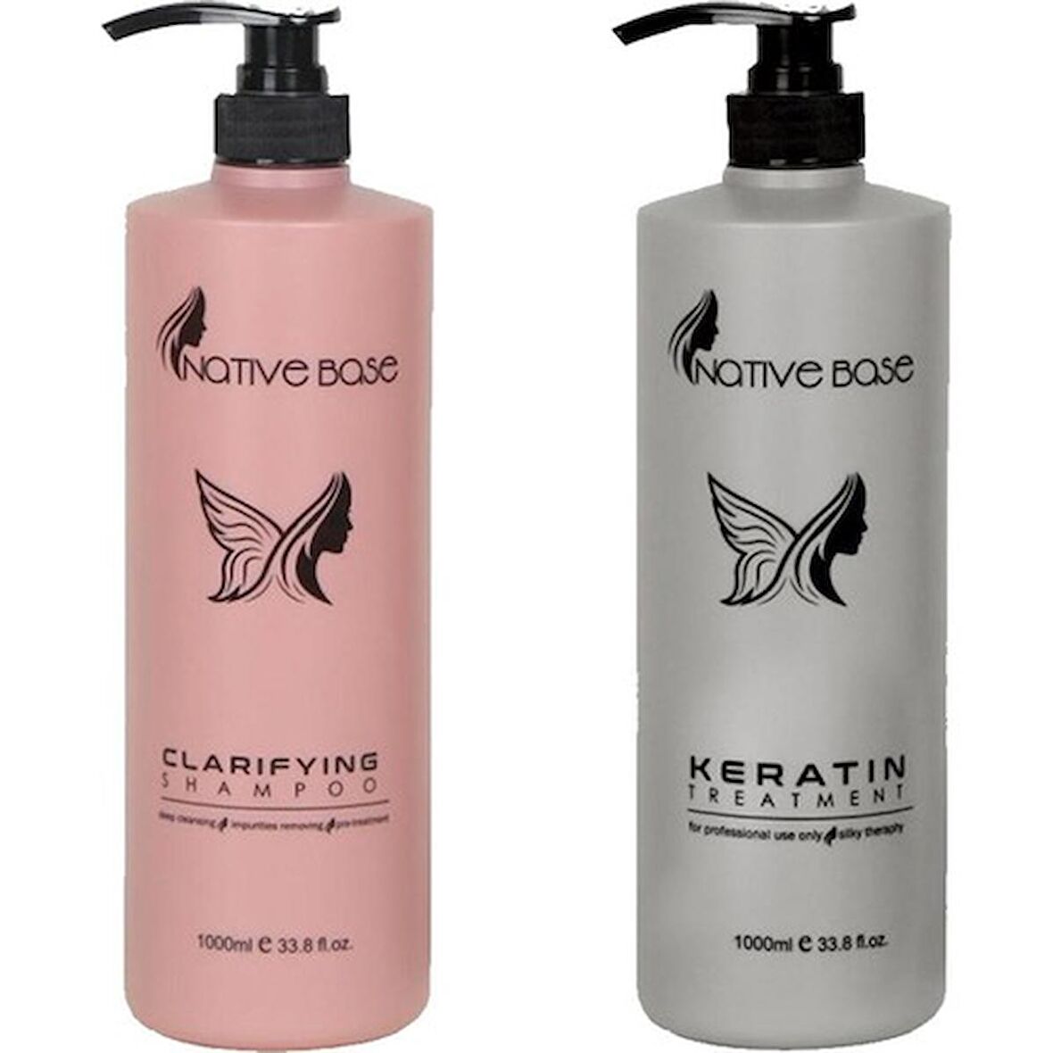 Native Base Keratin Bakım 1000 ml +Bakım Öncesi Şampuan 1000 ml