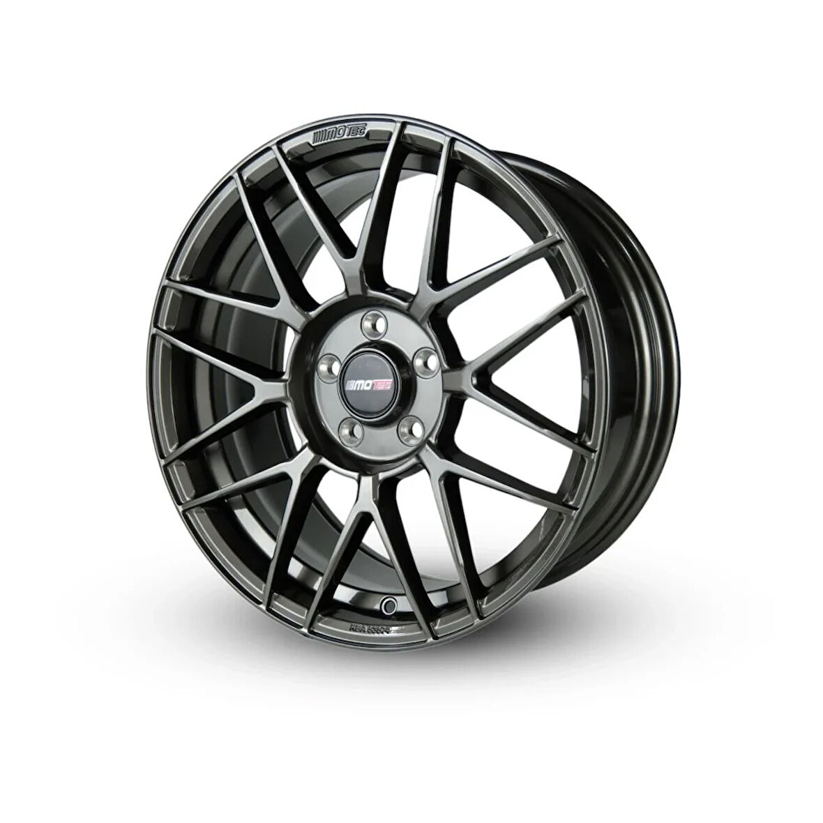 Motec MCR3-Hyper Mesh Steelgrey D9 8.5x19 5x112 ET45 Ø66.5 Takım Jant (4 Adet)