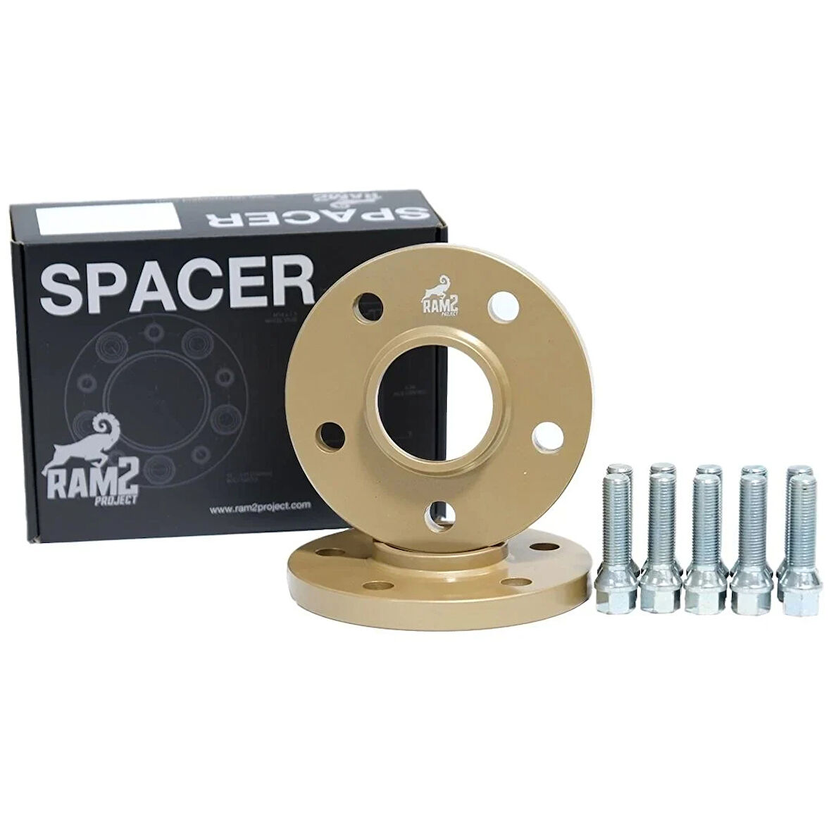 Ram2 Project 4x100 60,1 15mm Bronz Spacer
