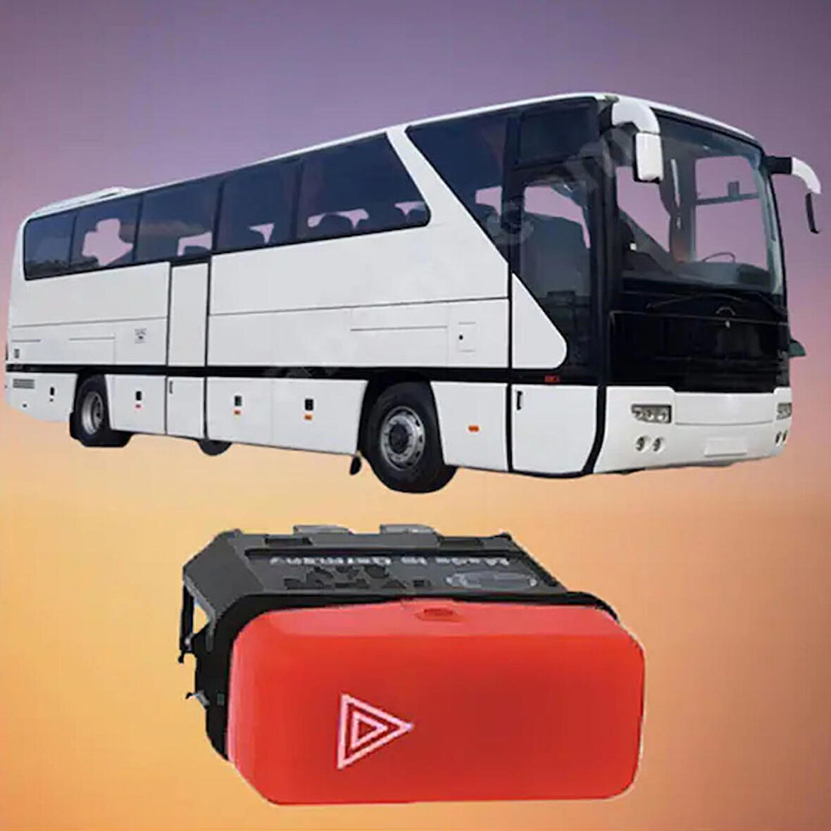 MERCEDES BENZ O403 MERCEDES KAMYON DÖRTLÜ FLAŞÖR DÜĞMESİ