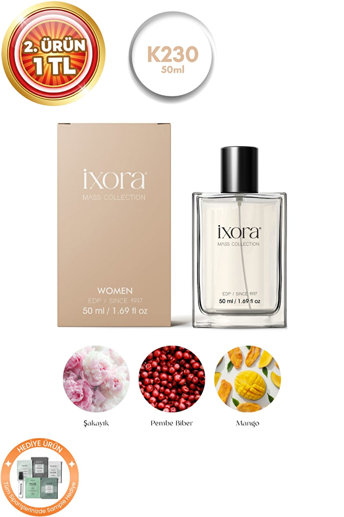 Ixora K230 Mellow Edp Kadın Parfüm 50 ml