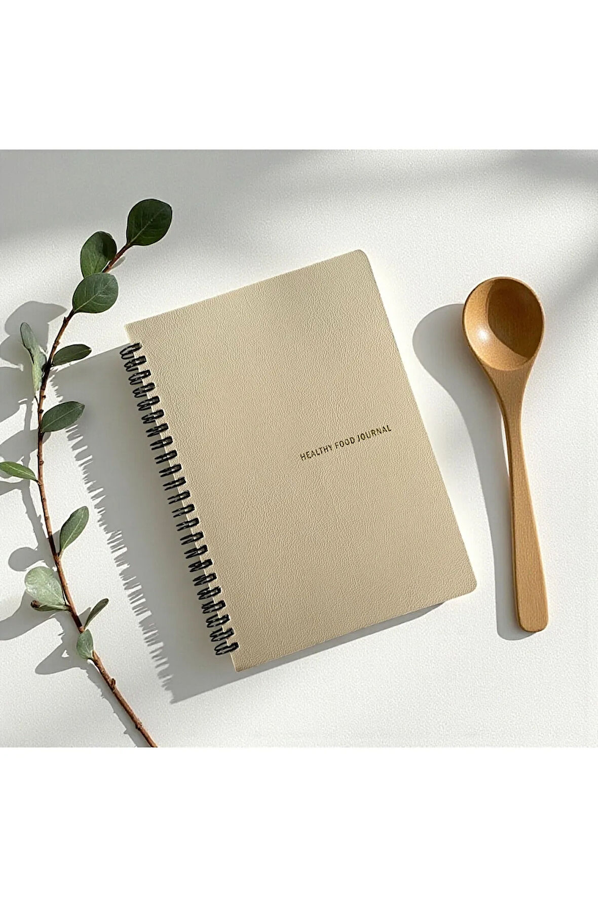 Healthy Food Journal - A5 Spiralli Sağlıklı Beslenme ve Kilo Takip Defteri, Haftalık ve Günlük Plan