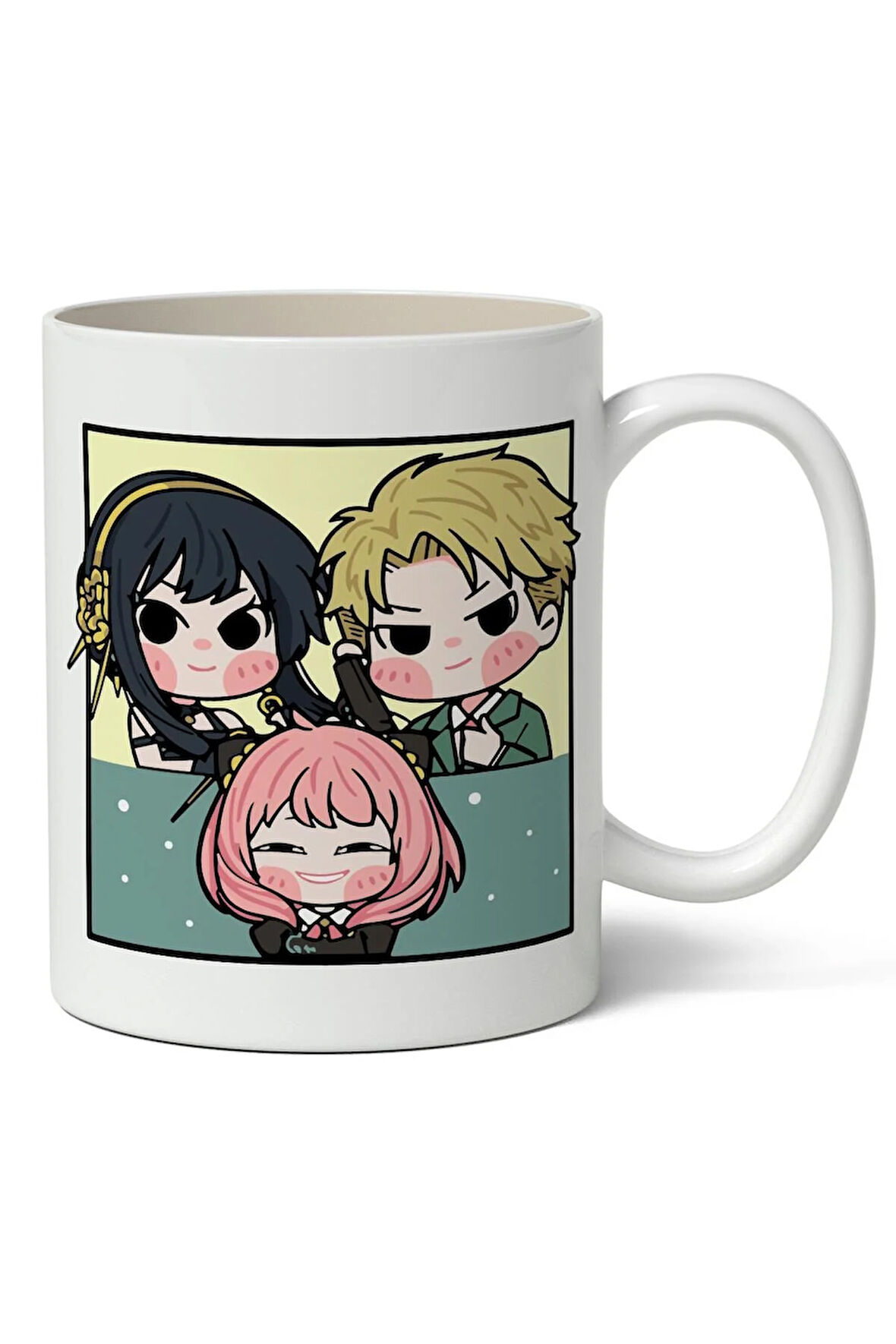 Spy x Family Avatar Anime Temalı Beyaz Kupa Bardak Sevgiliye Arkadaşa Hediye