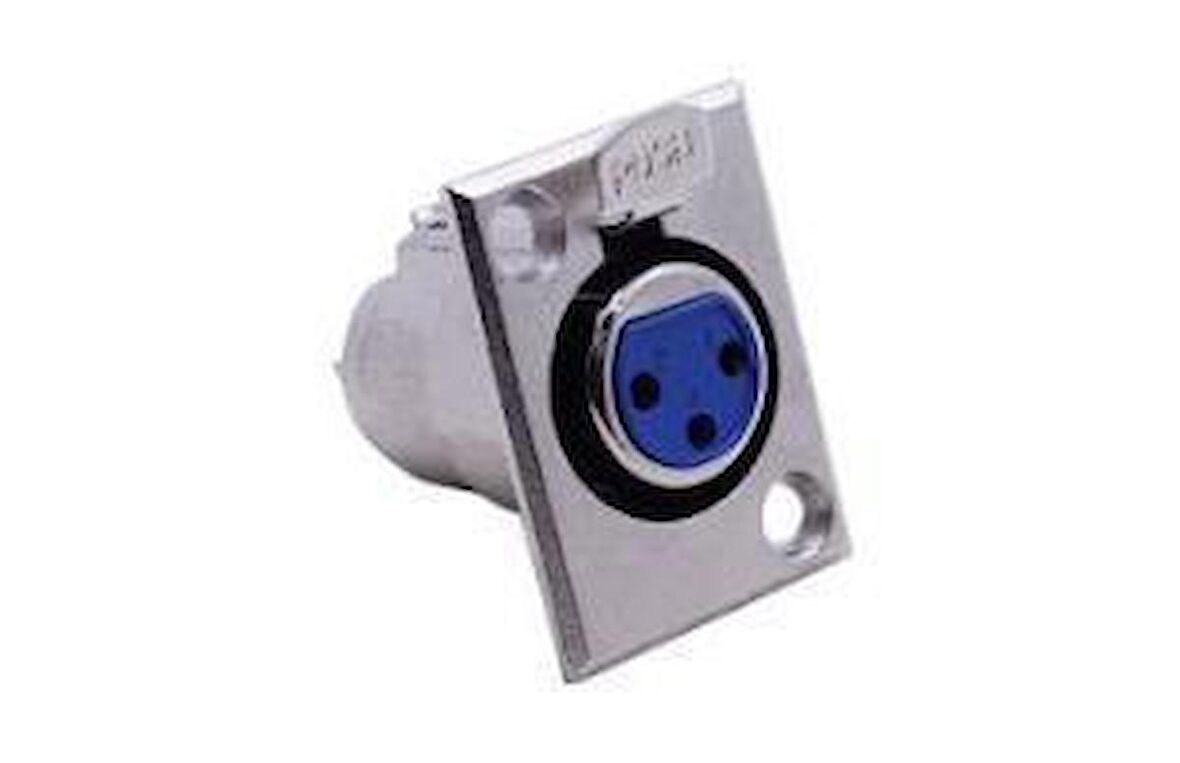 3 Pin xlr dişi şase