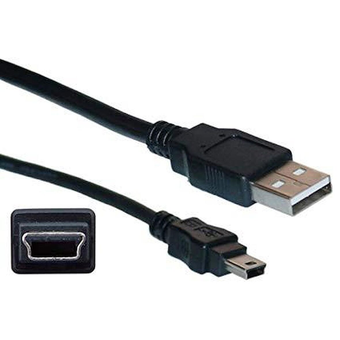 5 Pin Mini Usb Kablo 1.5 metre