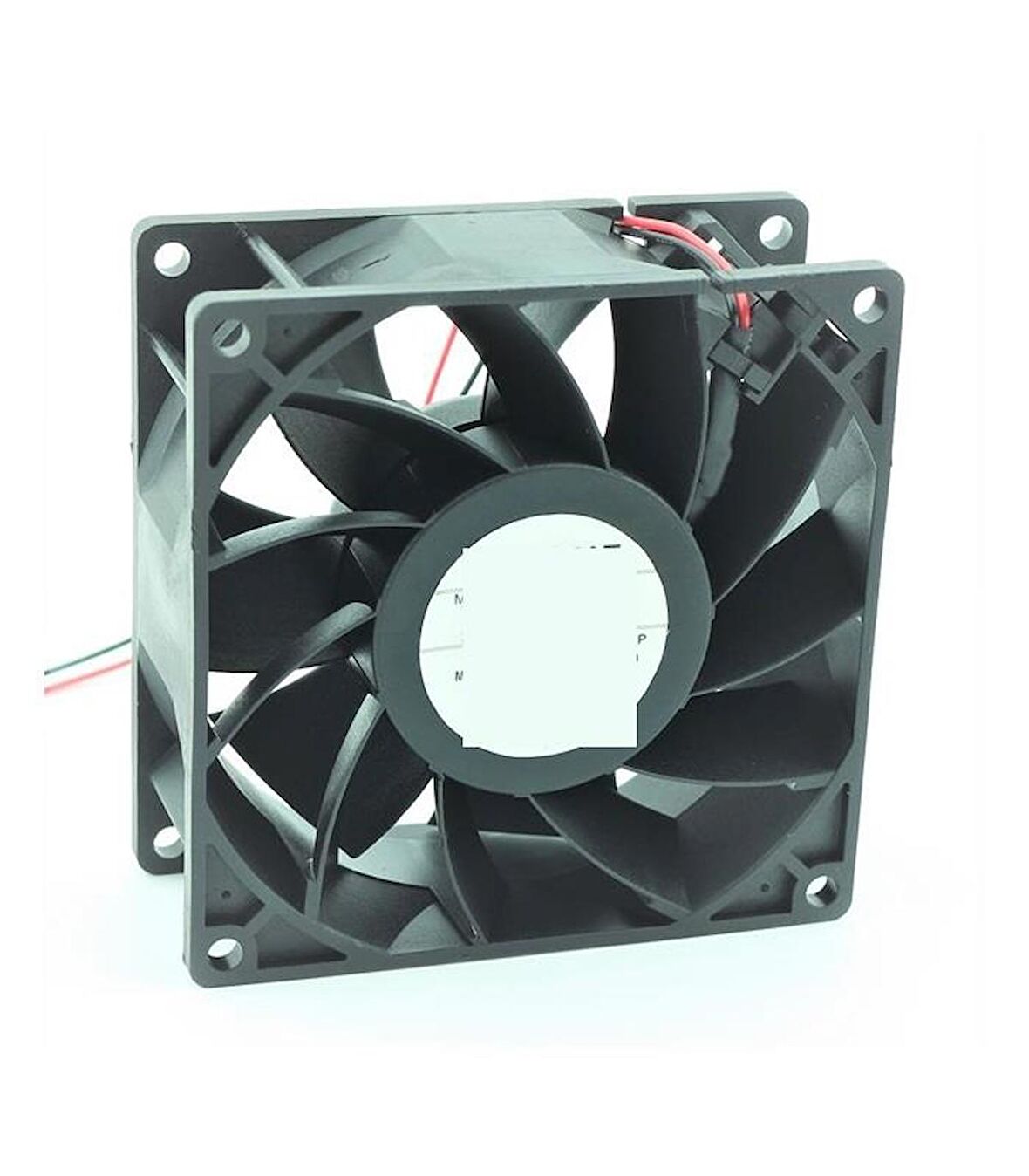 24 Volt Fan 8 cm 25 mm 2 Pin