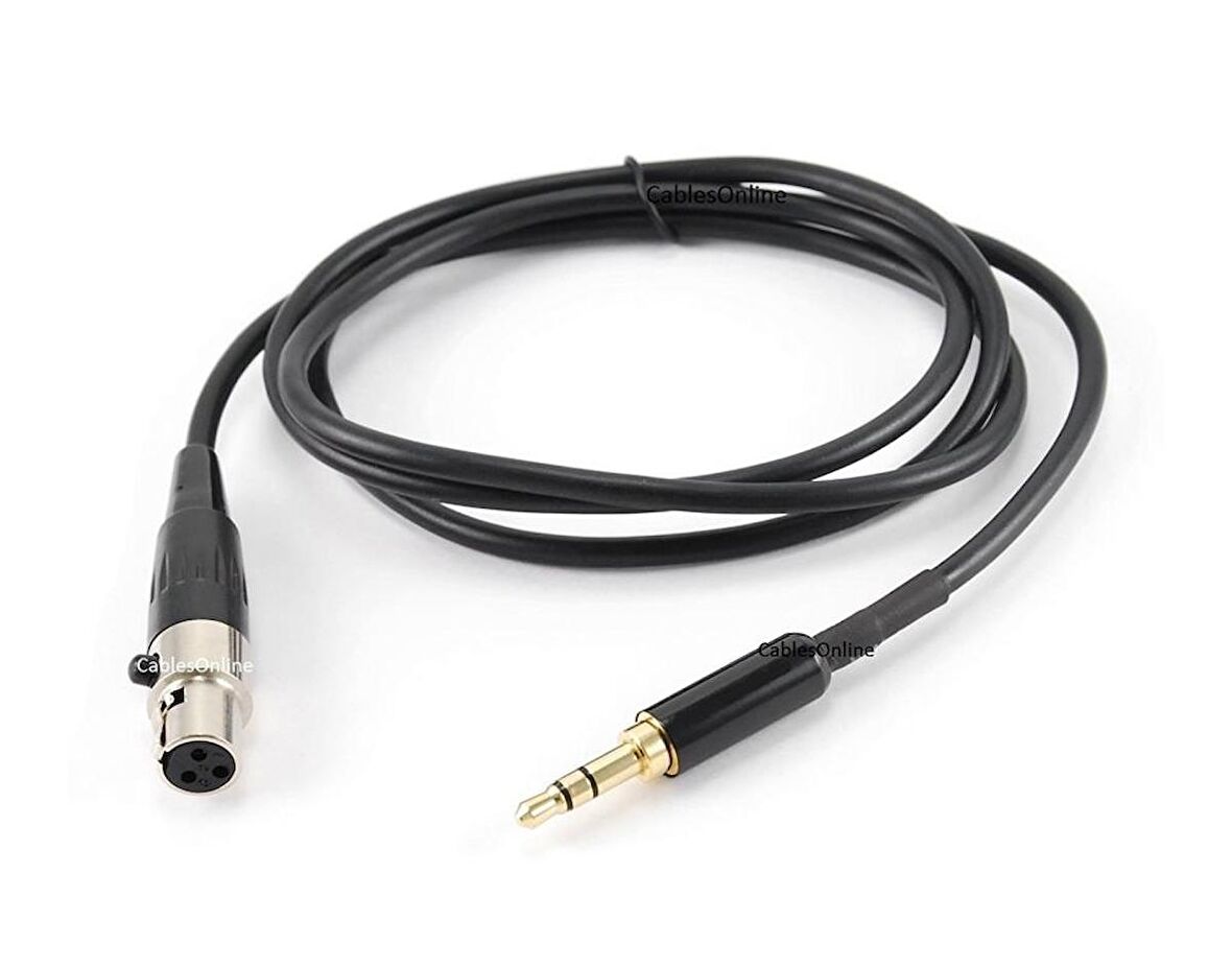 Akg Kulaklık Kablosu 1.5 metre 3 pin mini xlr-3.5 mm stereo