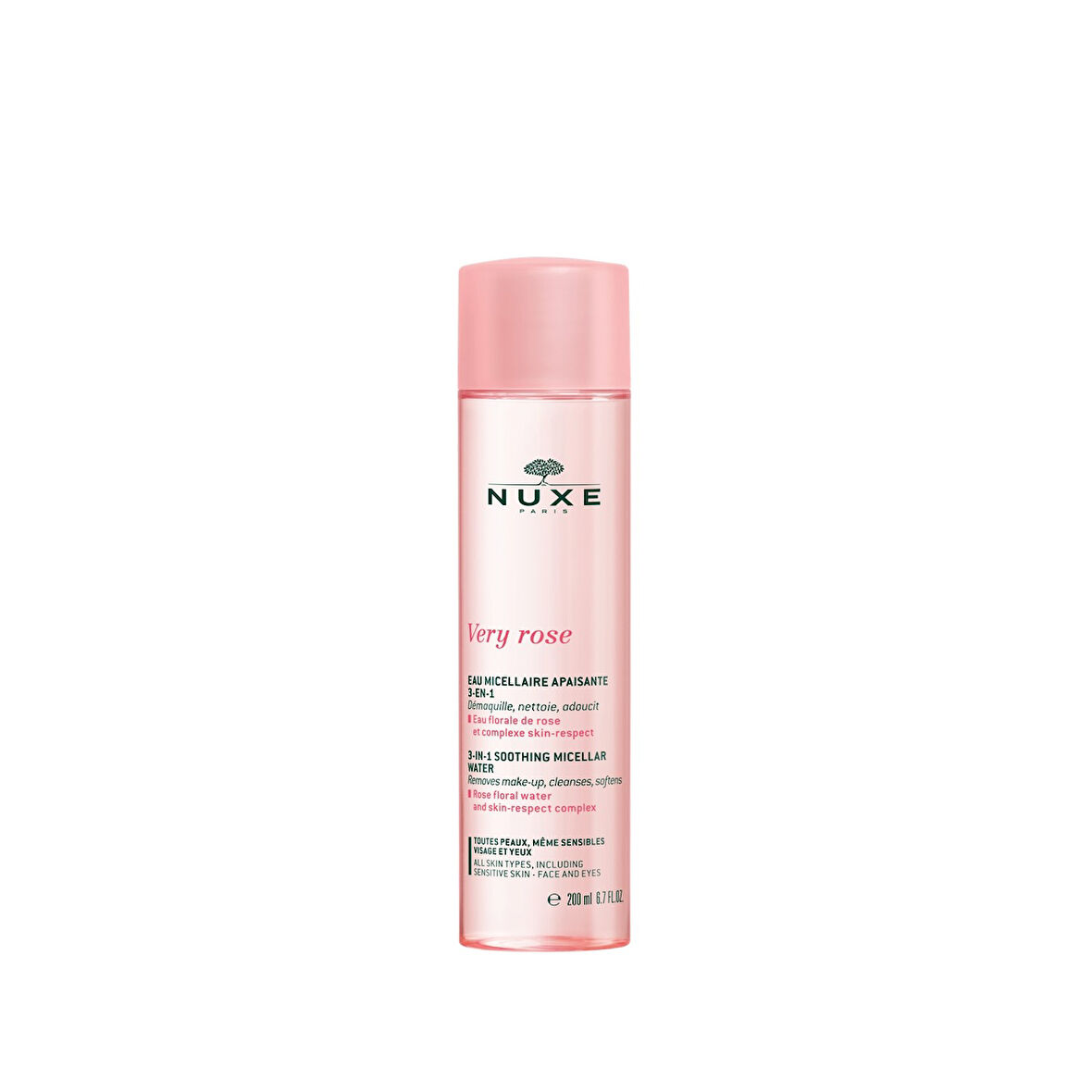 Nuxe Very Rose 3’ü 1Arada Rahatlatıcı Micellar Su 200 ml