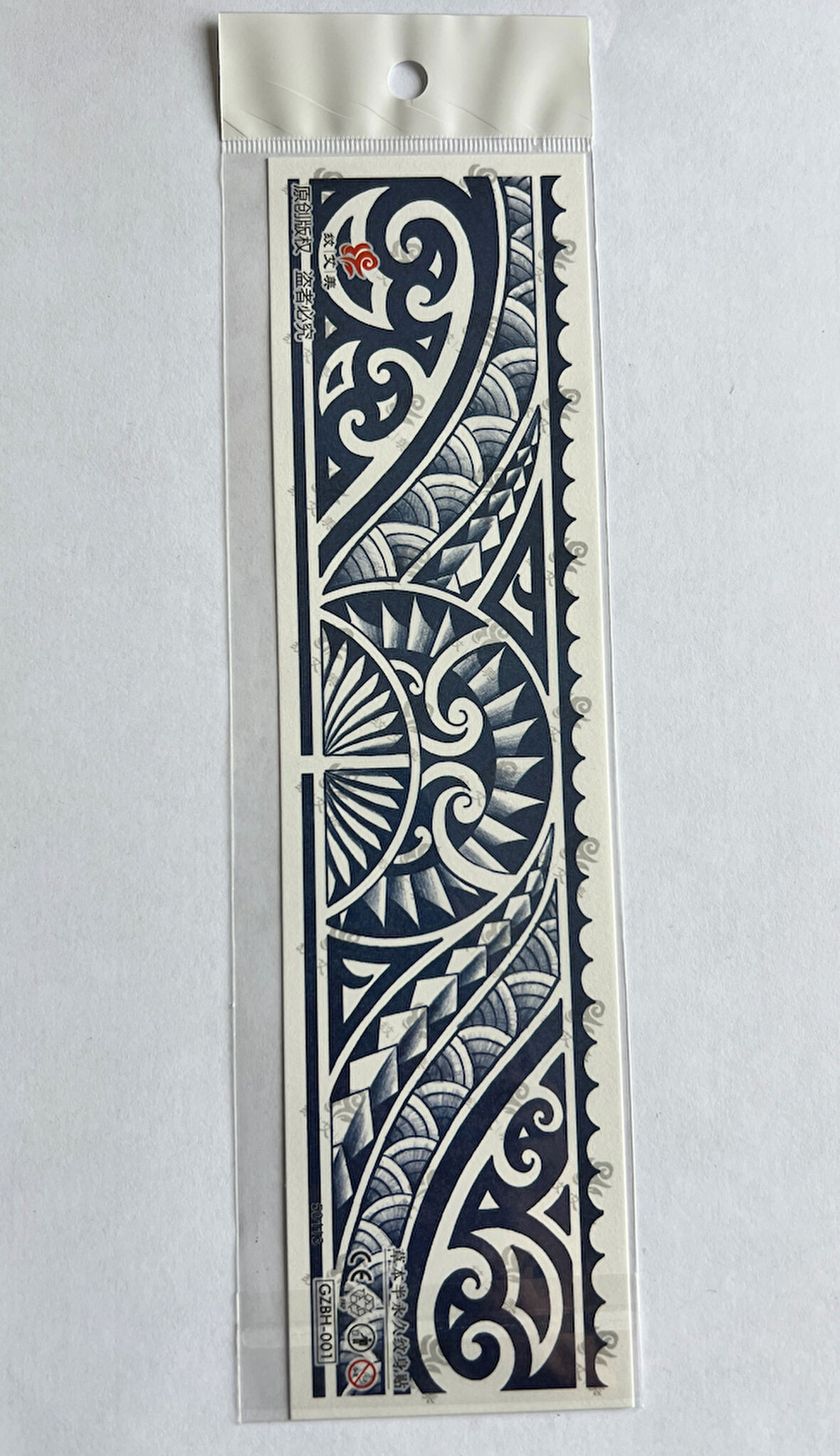 Kol ve Ayak İçin Şerit 28x6 cm GZBH-001 Yarı Kalıcı Geçici Dövme