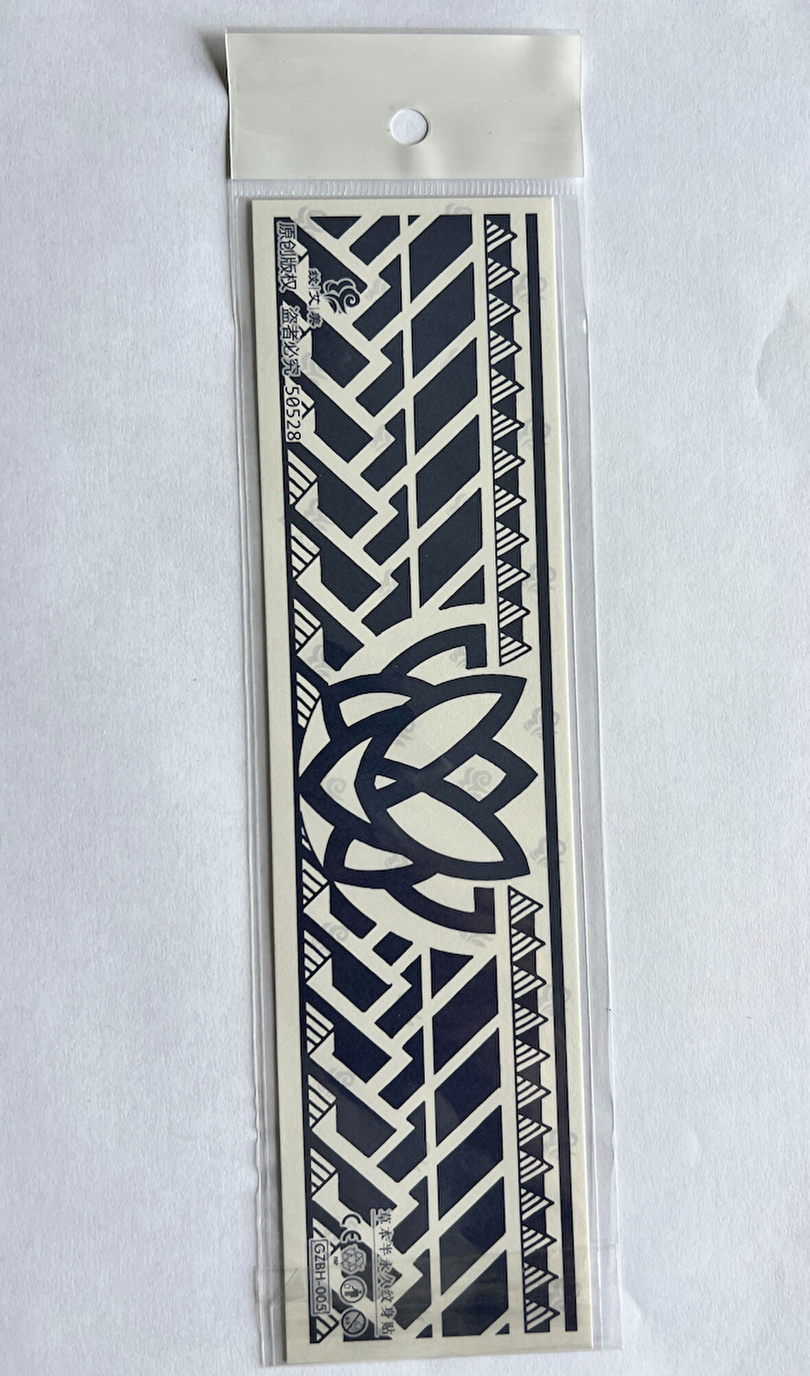 Kol ve Ayak İçin Şerit 28x6 cm GZBH-005 Yarı Kalıcı Geçici Dövme